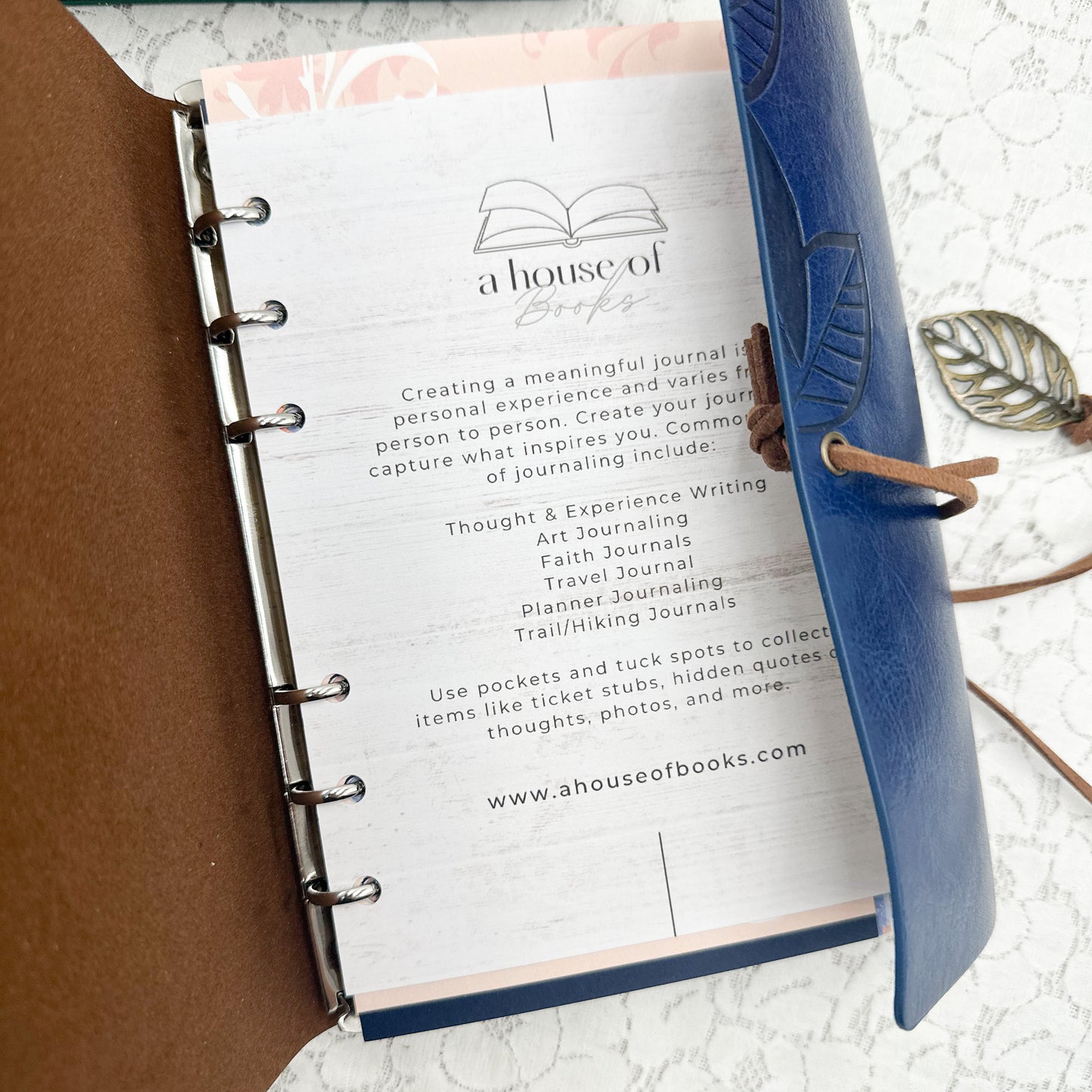 A6 Refillable Junk Journals (You Choose Color)