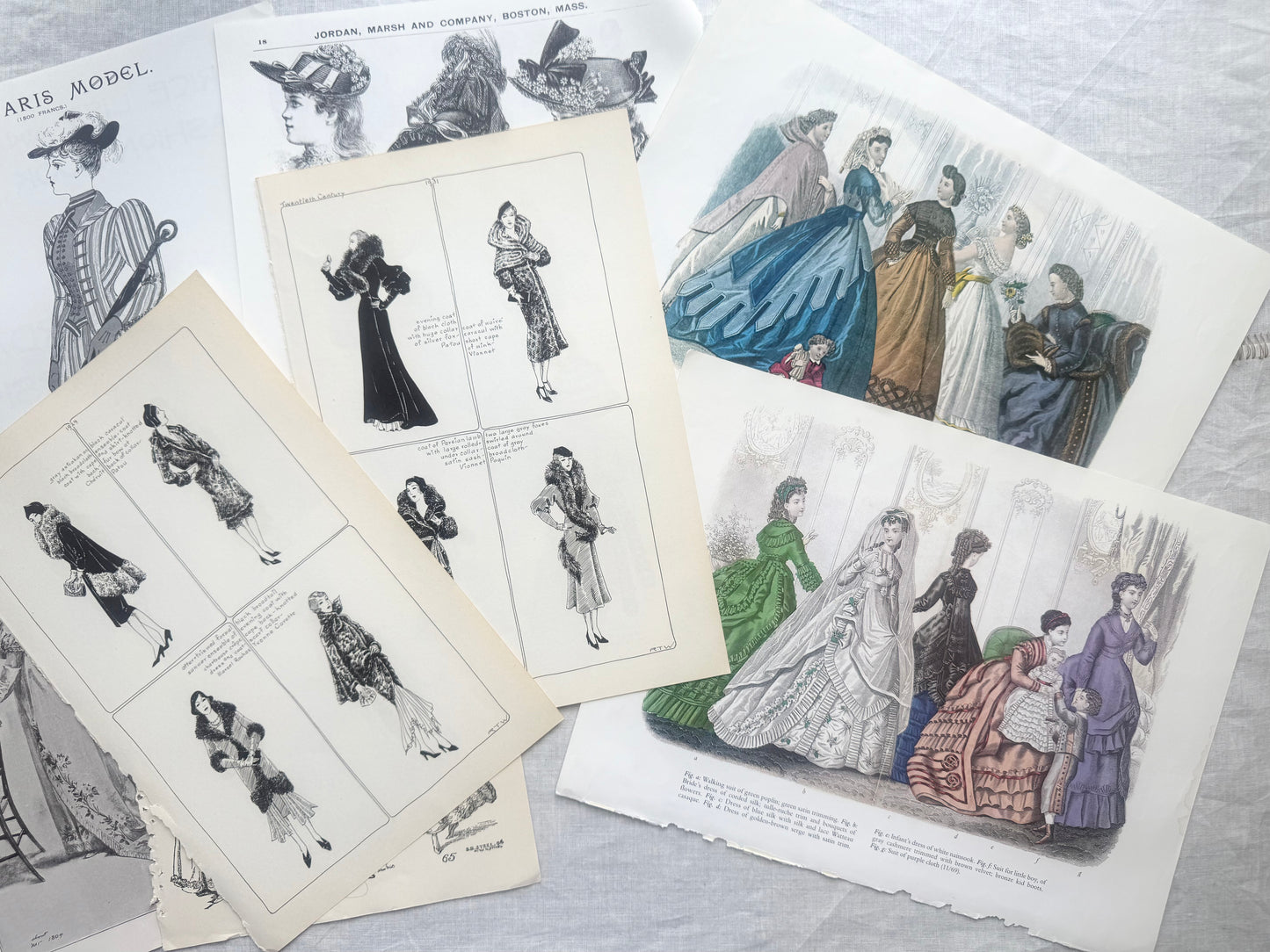 Vintage Fashion Pages
