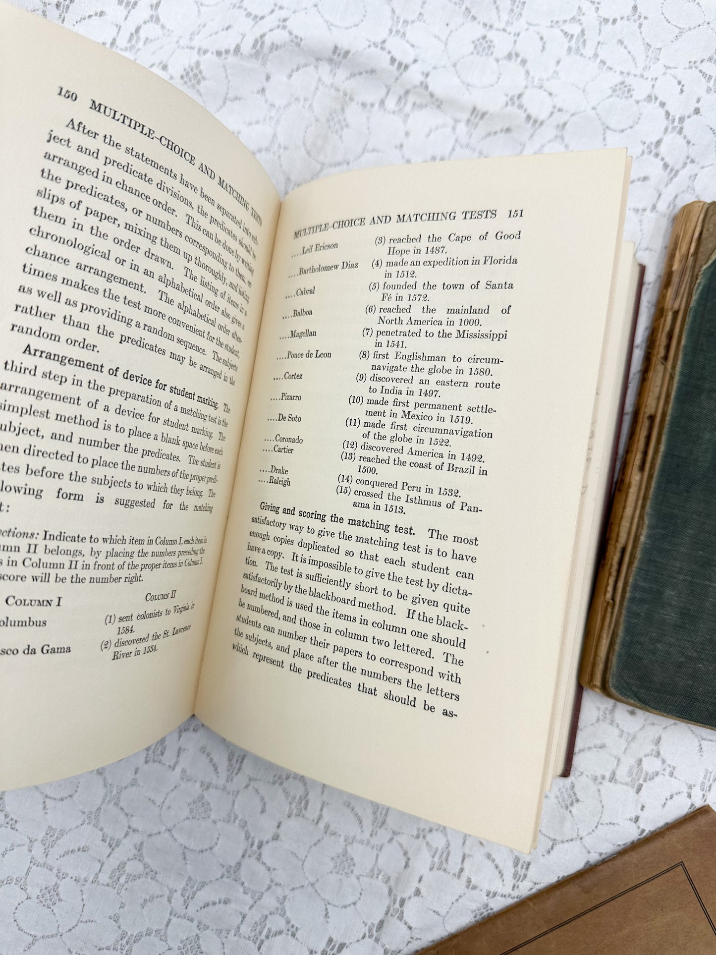 Vintage Textbook Set