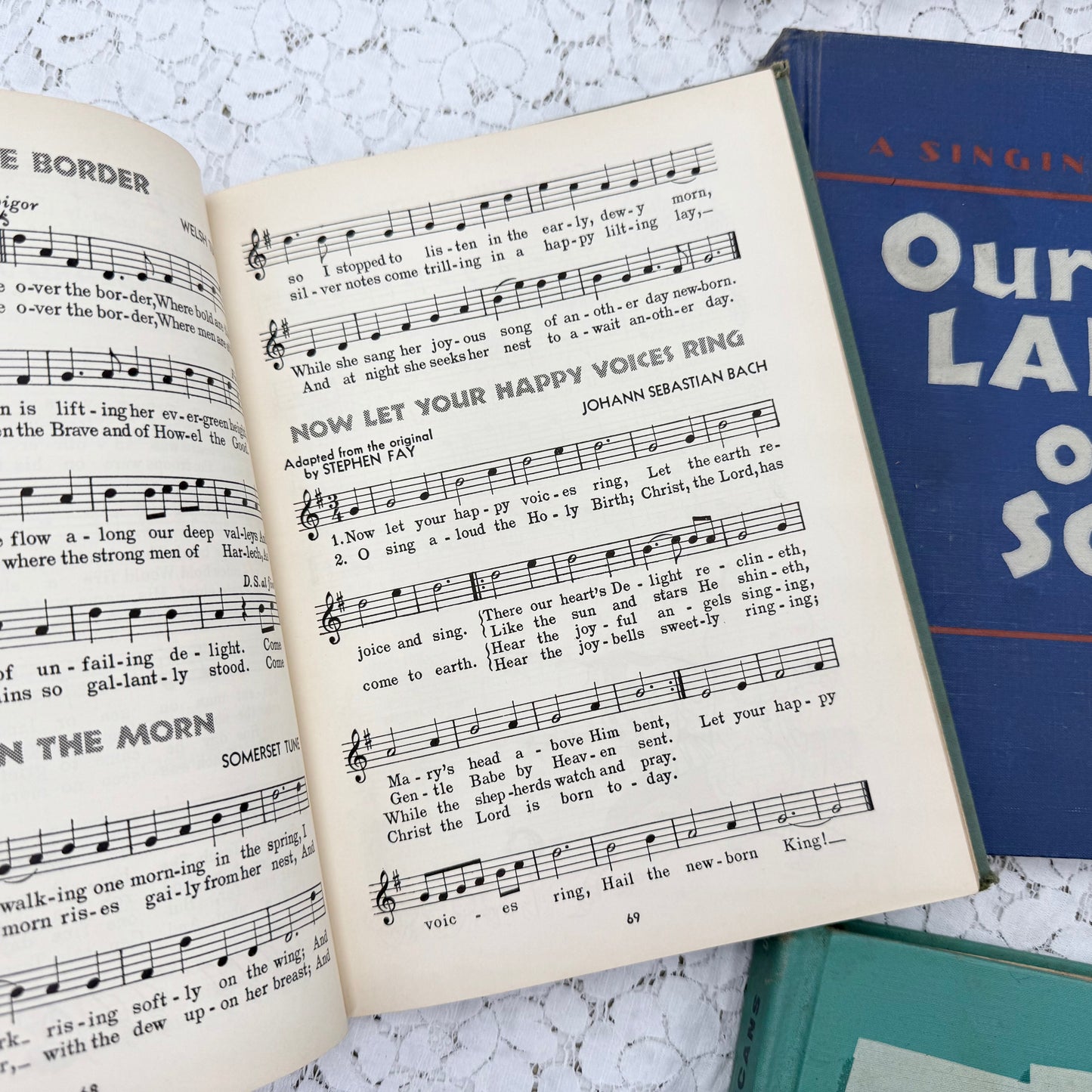 Vintage Children Music Books