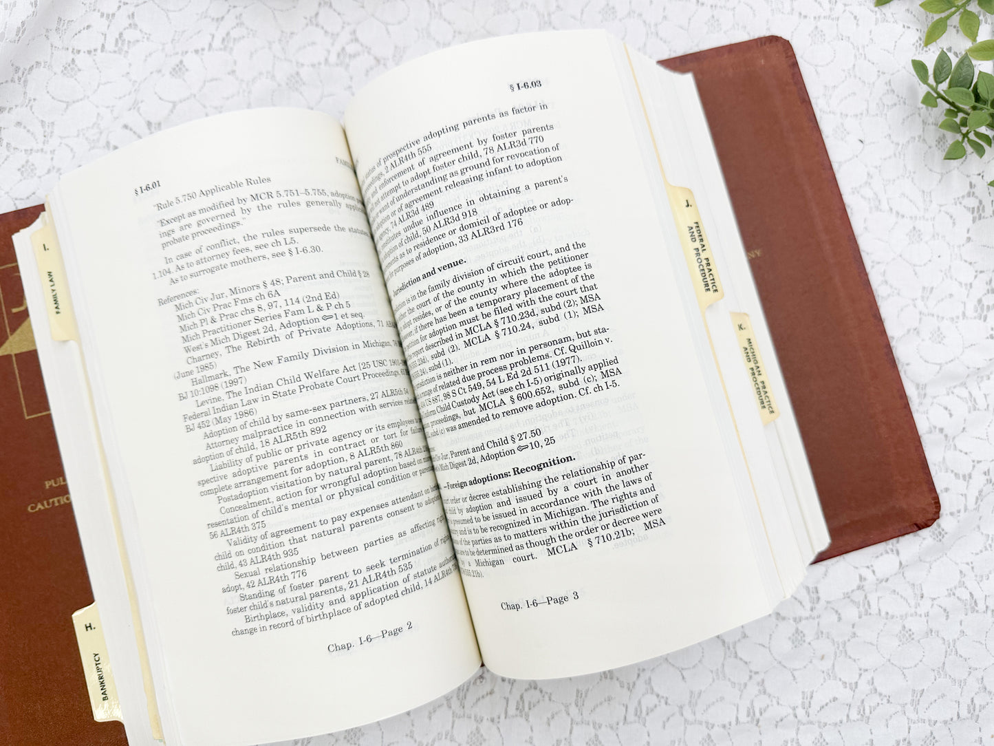 Michigan Manual Book with Cool Closure