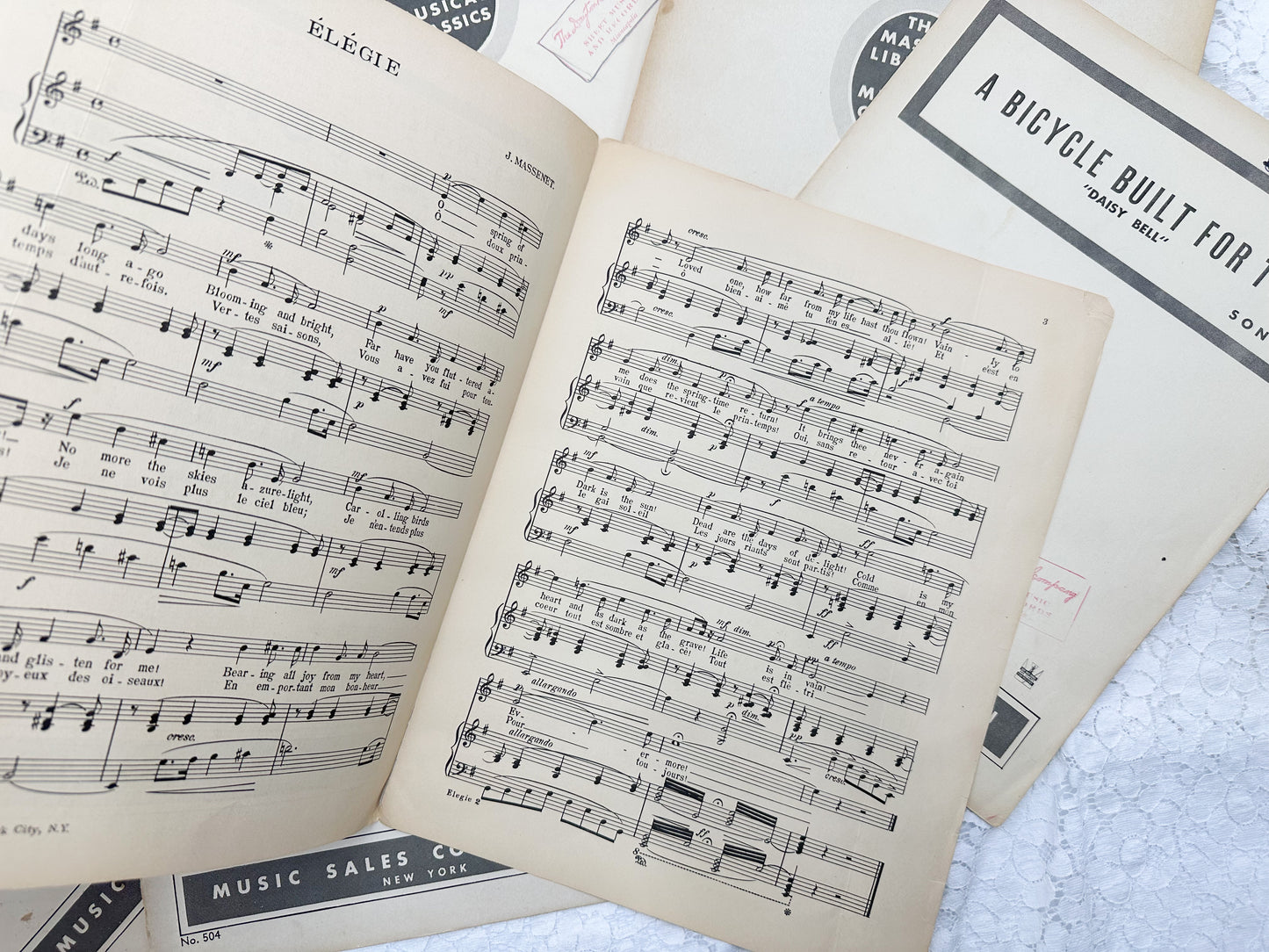 Vintage Music Set
