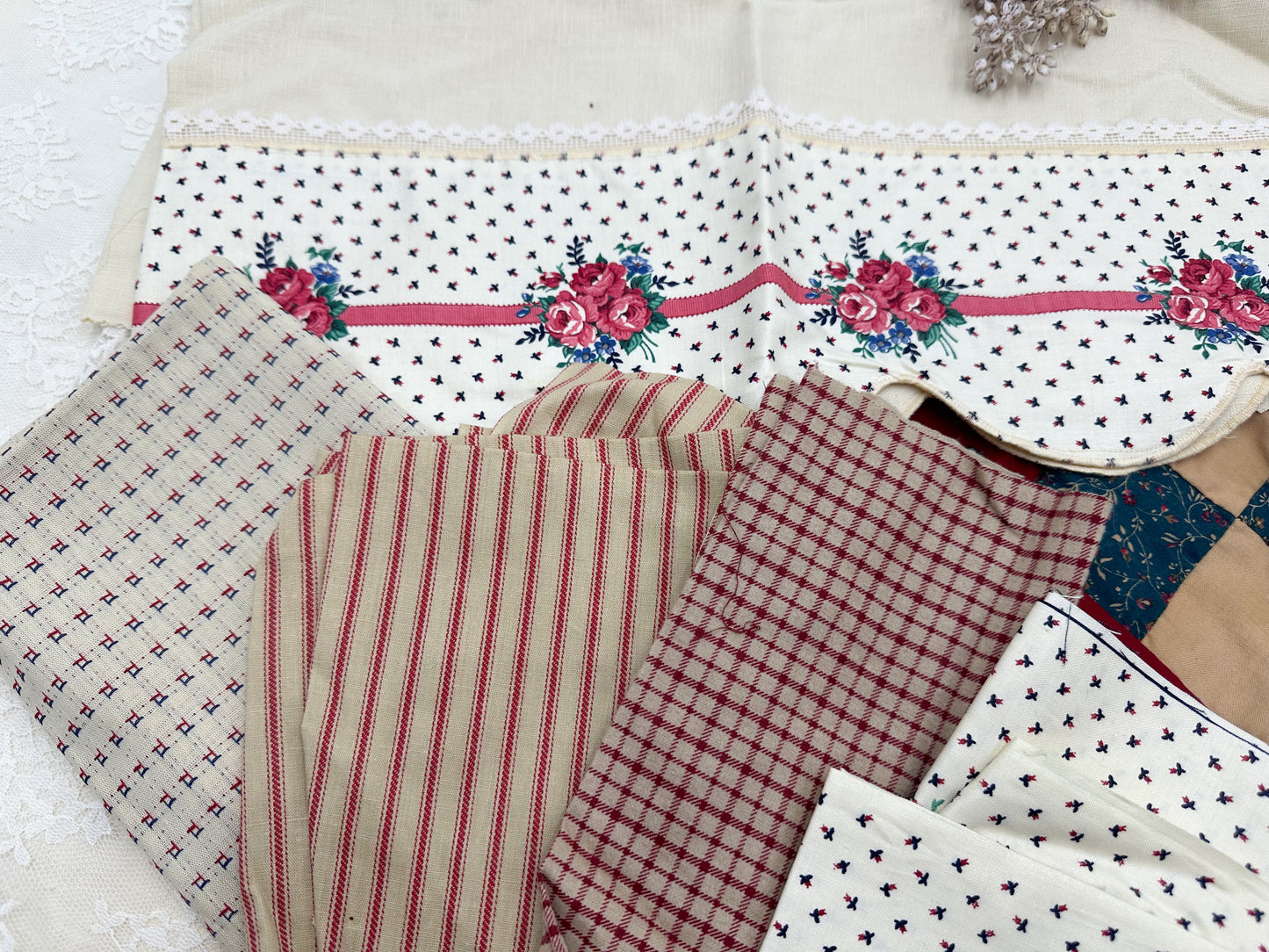 Vintage Fabric Set