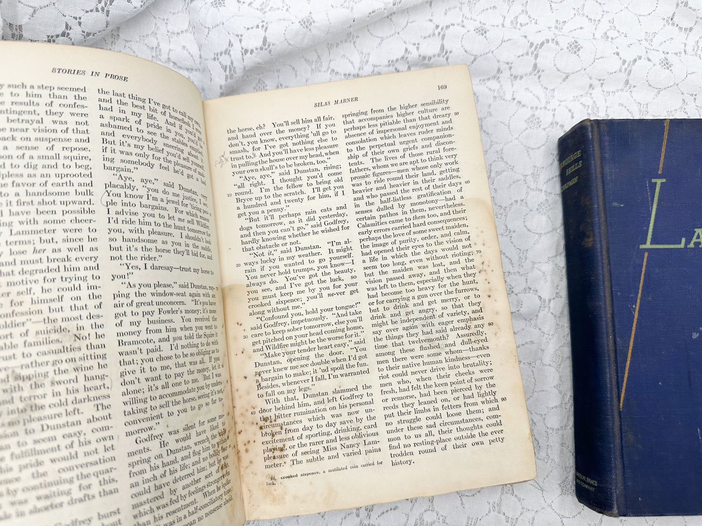 Vintage Textbooks (Set of 3)