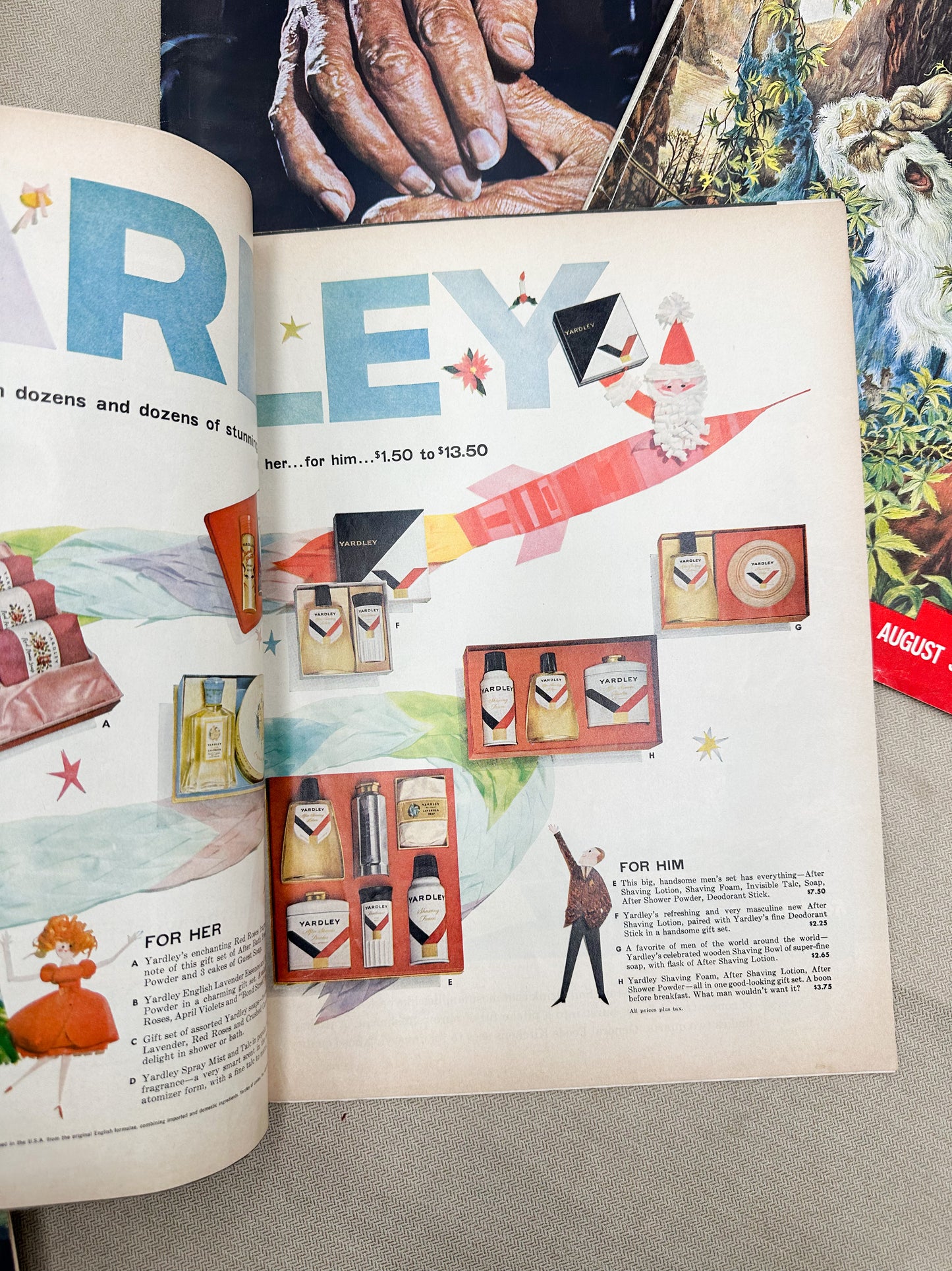 Set of Three Life Magazines