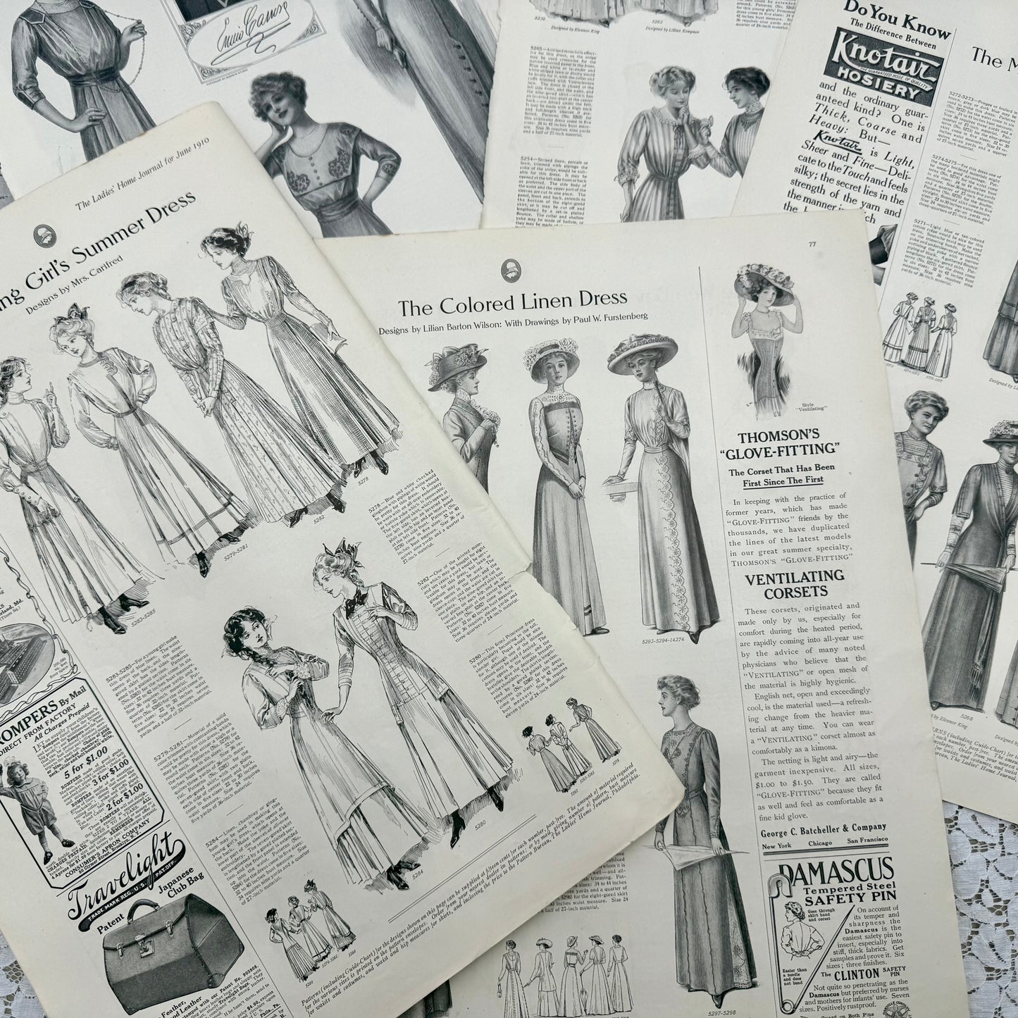 Vintage Fashion Papers