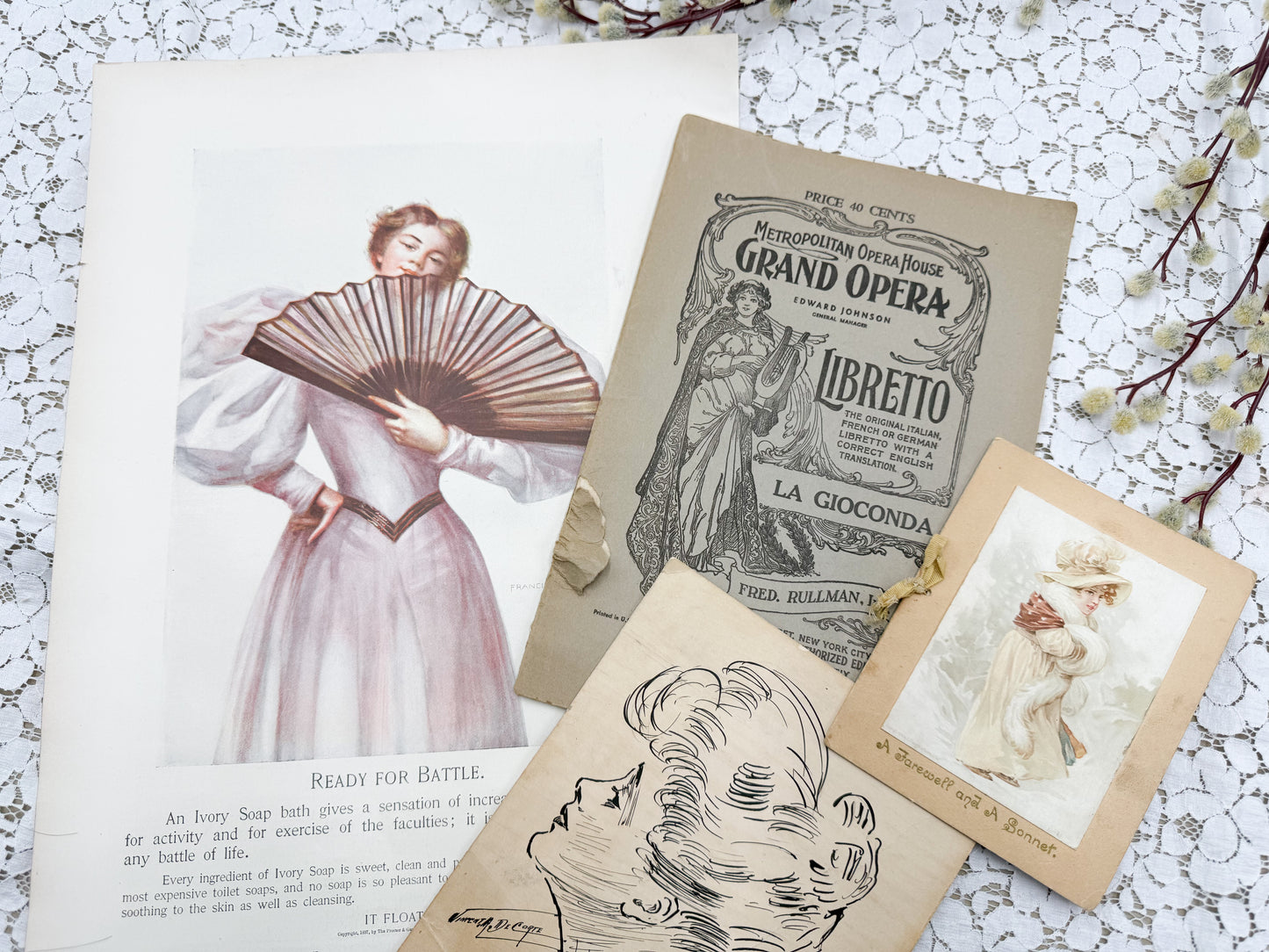 Vintage Ephemera Set