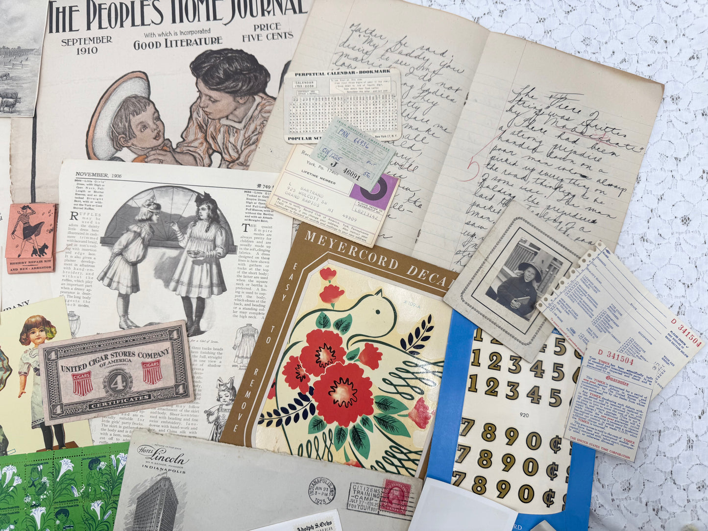 Vintage Ephemera Set