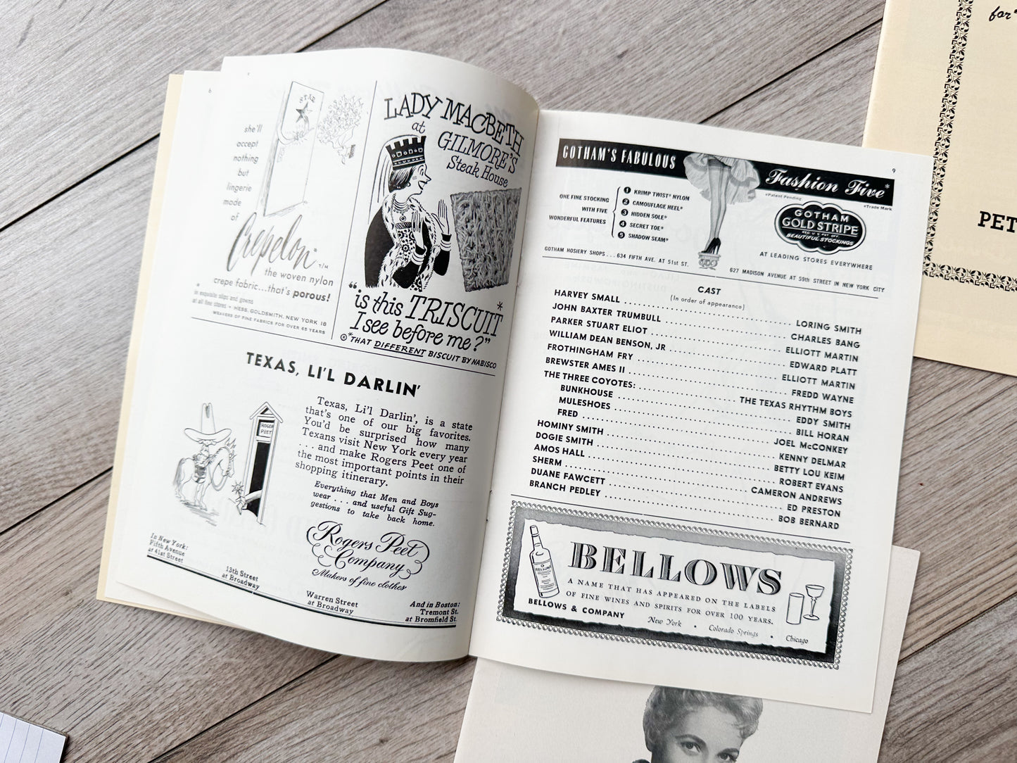 Vintage Playbills (Set of 3)