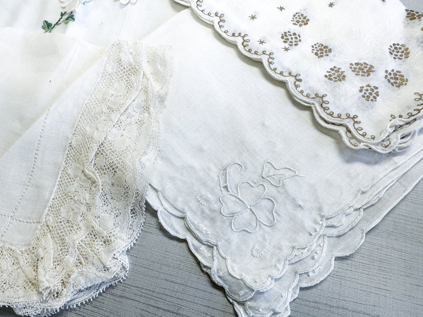 Vintage Hankie Set