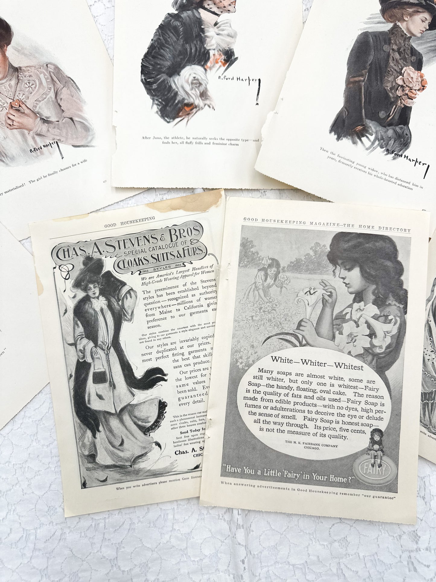 Vintage Print Set