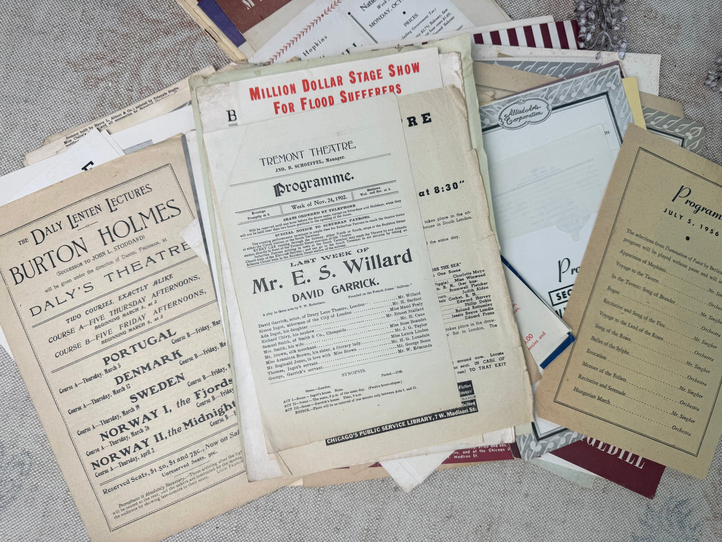 Vintage Theatre Set