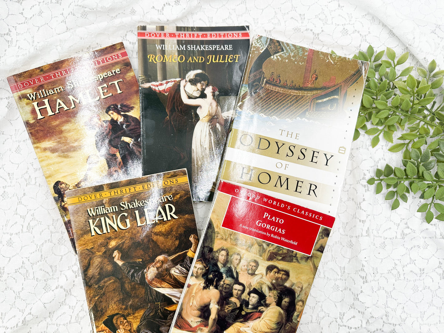 Classic Book Set (Pages have Markings)