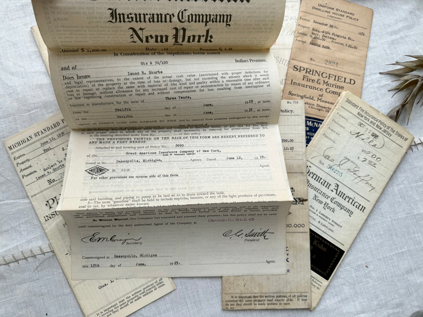 Vintage Property Deeds