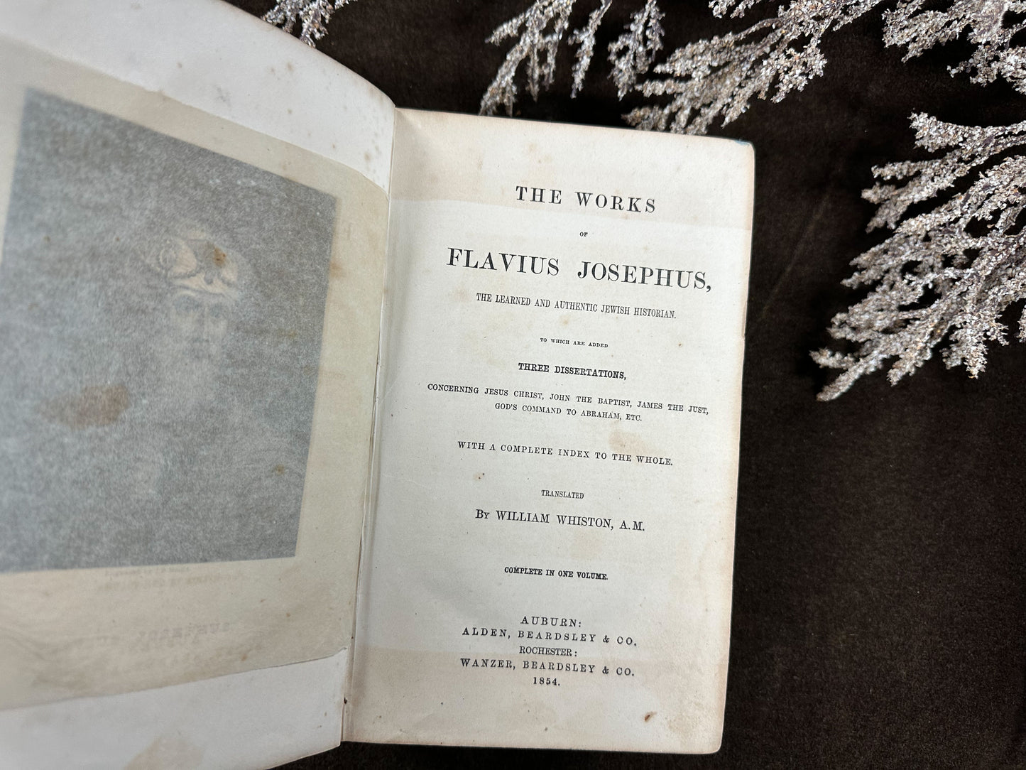 The Works of Flavius Josephus- 1854
