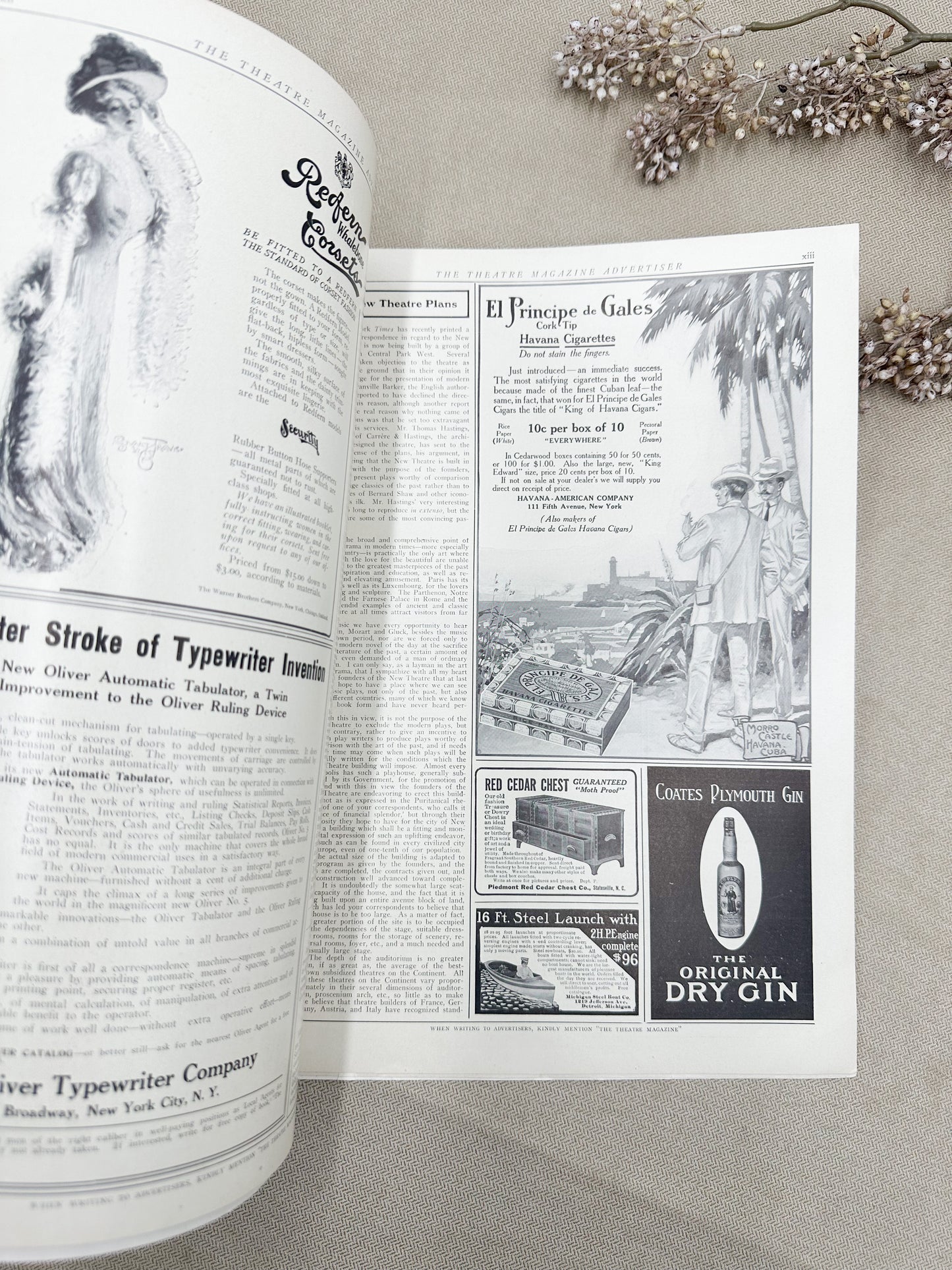 Vintage Magazine- The Theatre