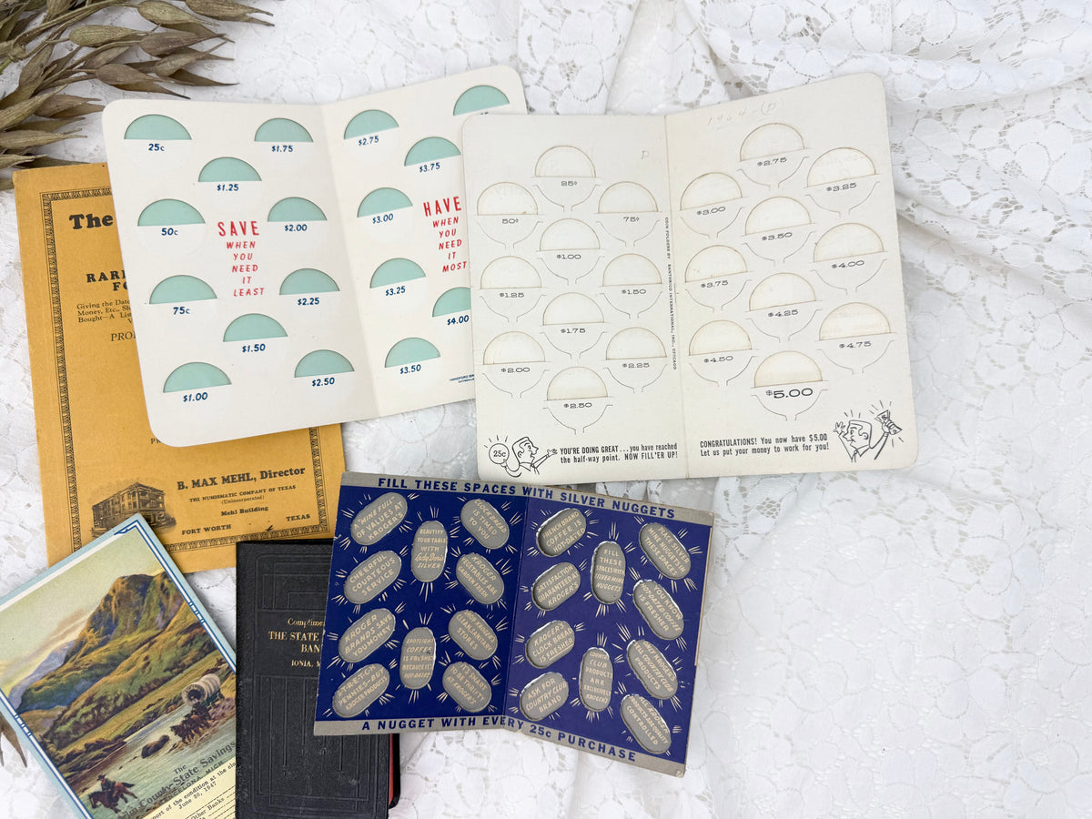 Vintage Coin and Banking Ephemera