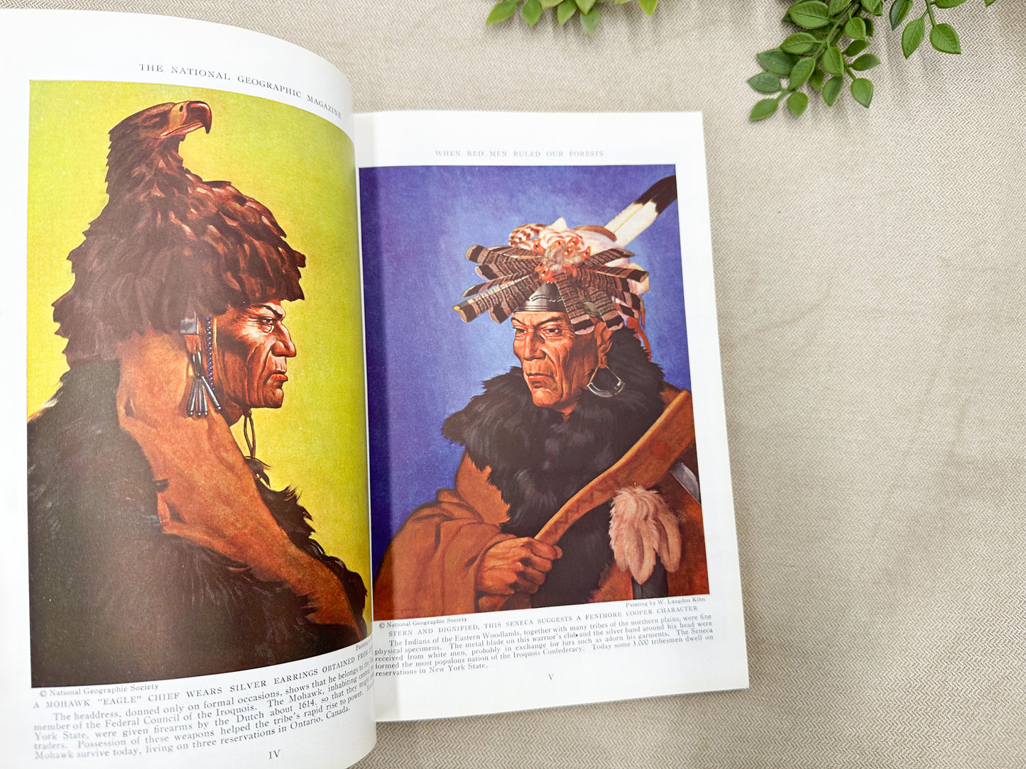 1930's National Geographic Magazine (2 available)