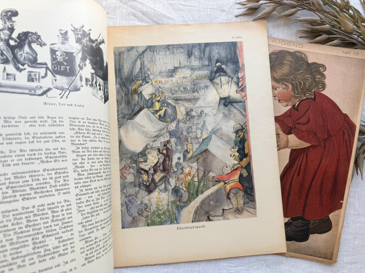 Vintage German Magazine Set