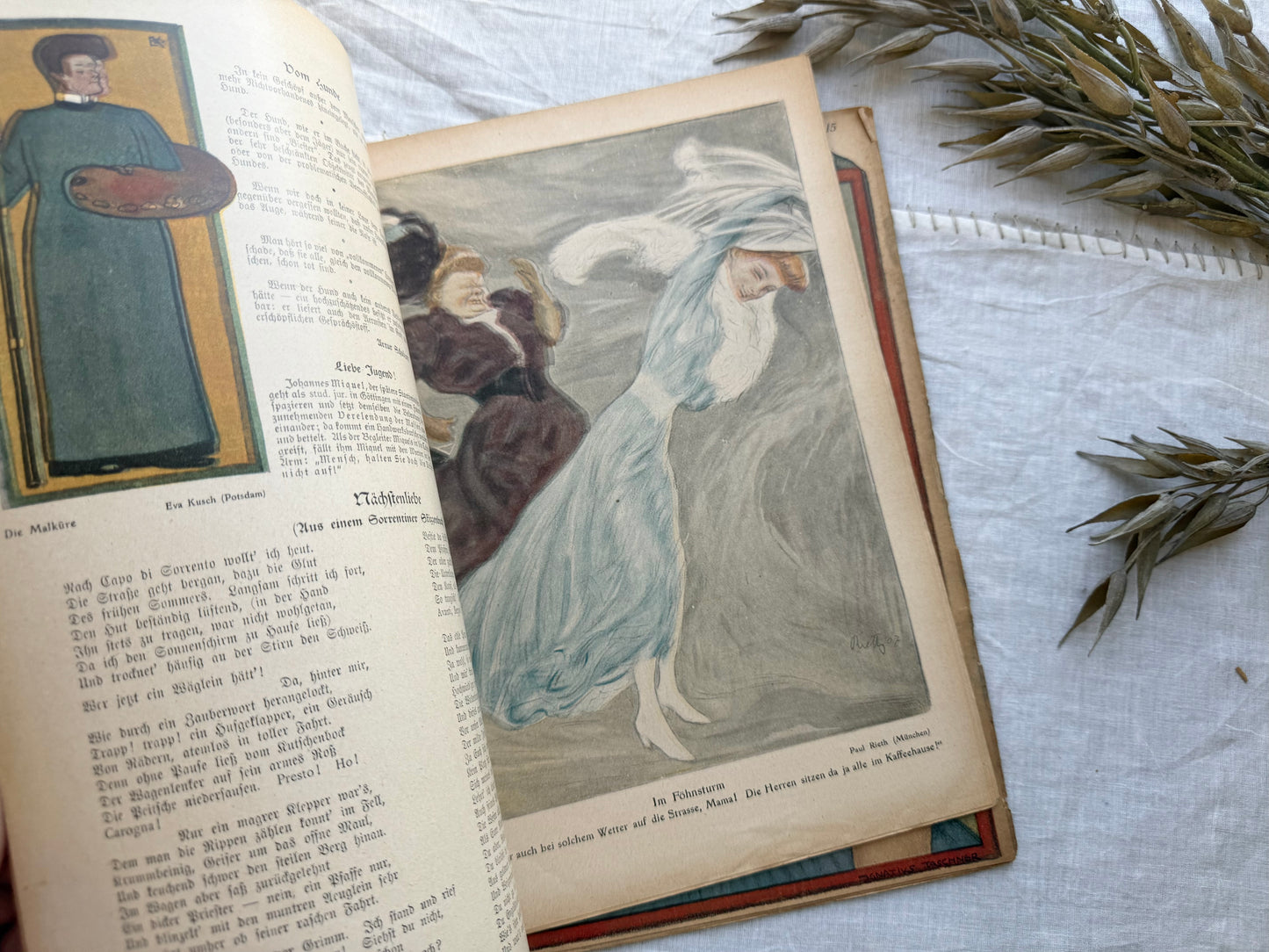 Vintage German Magazine Set