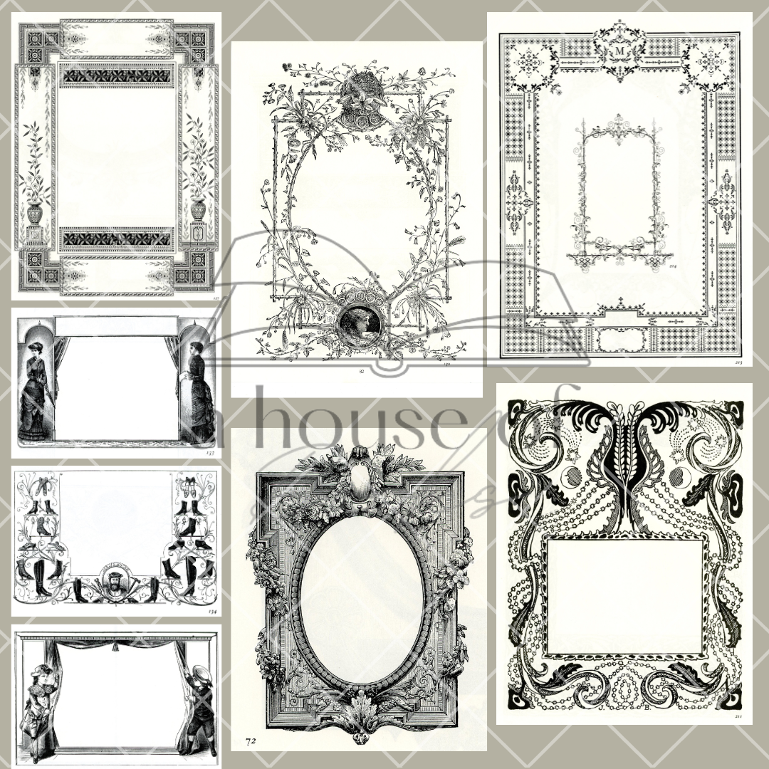 Ornate Frames- Digital Download