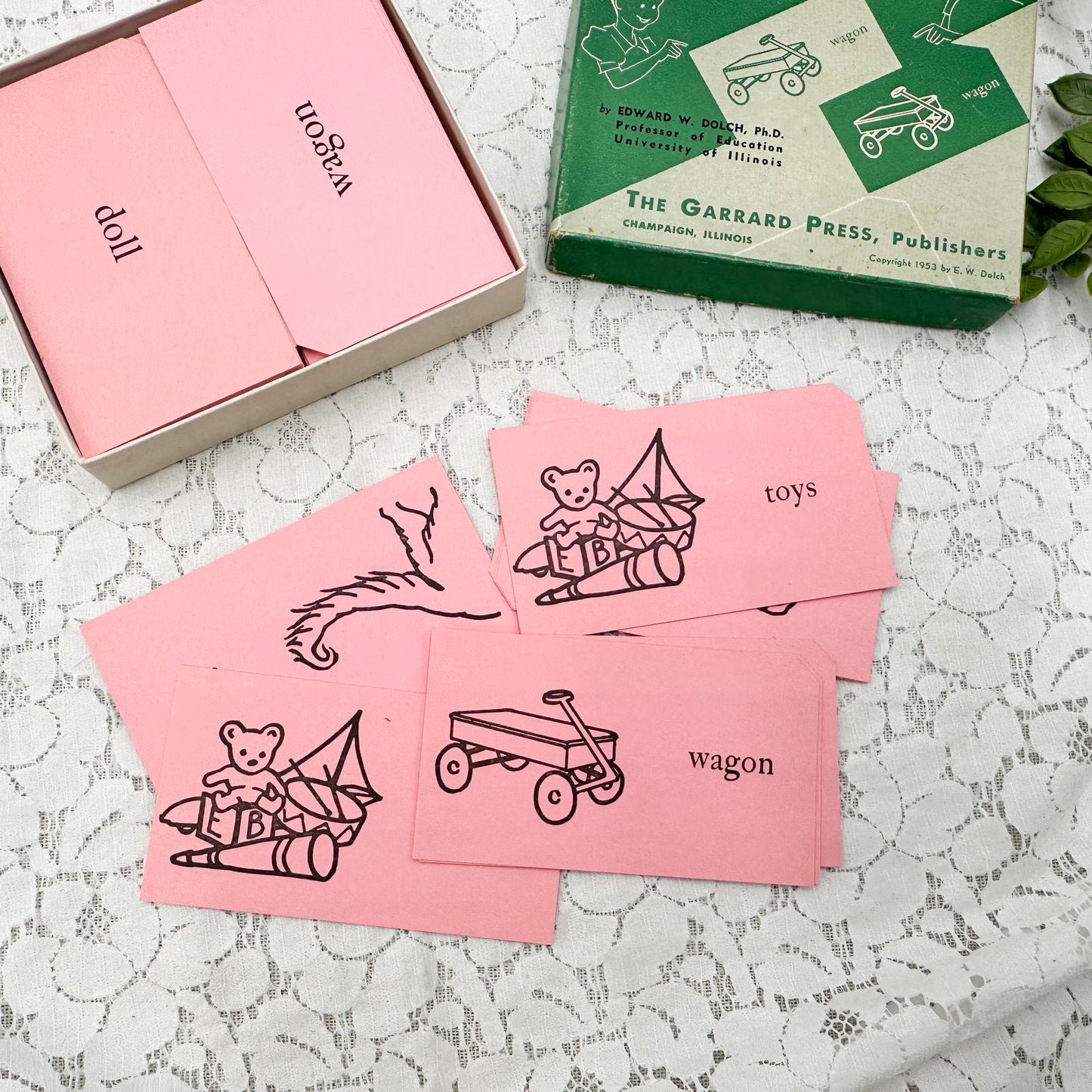 Pink Word Cards
