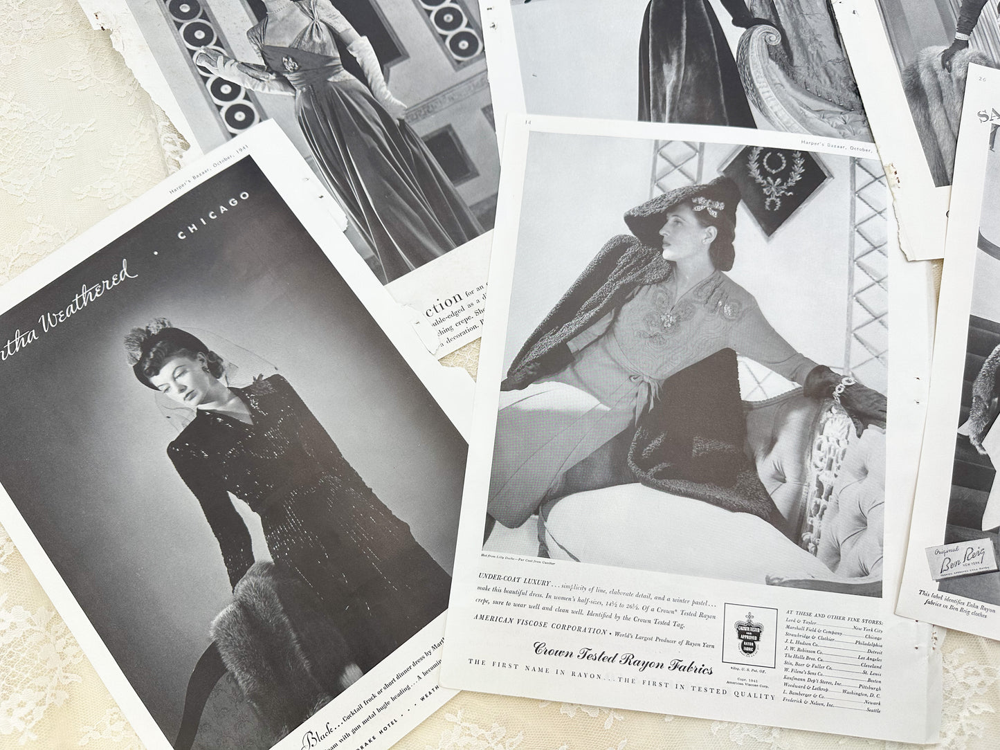 Vintage Fashion Pages