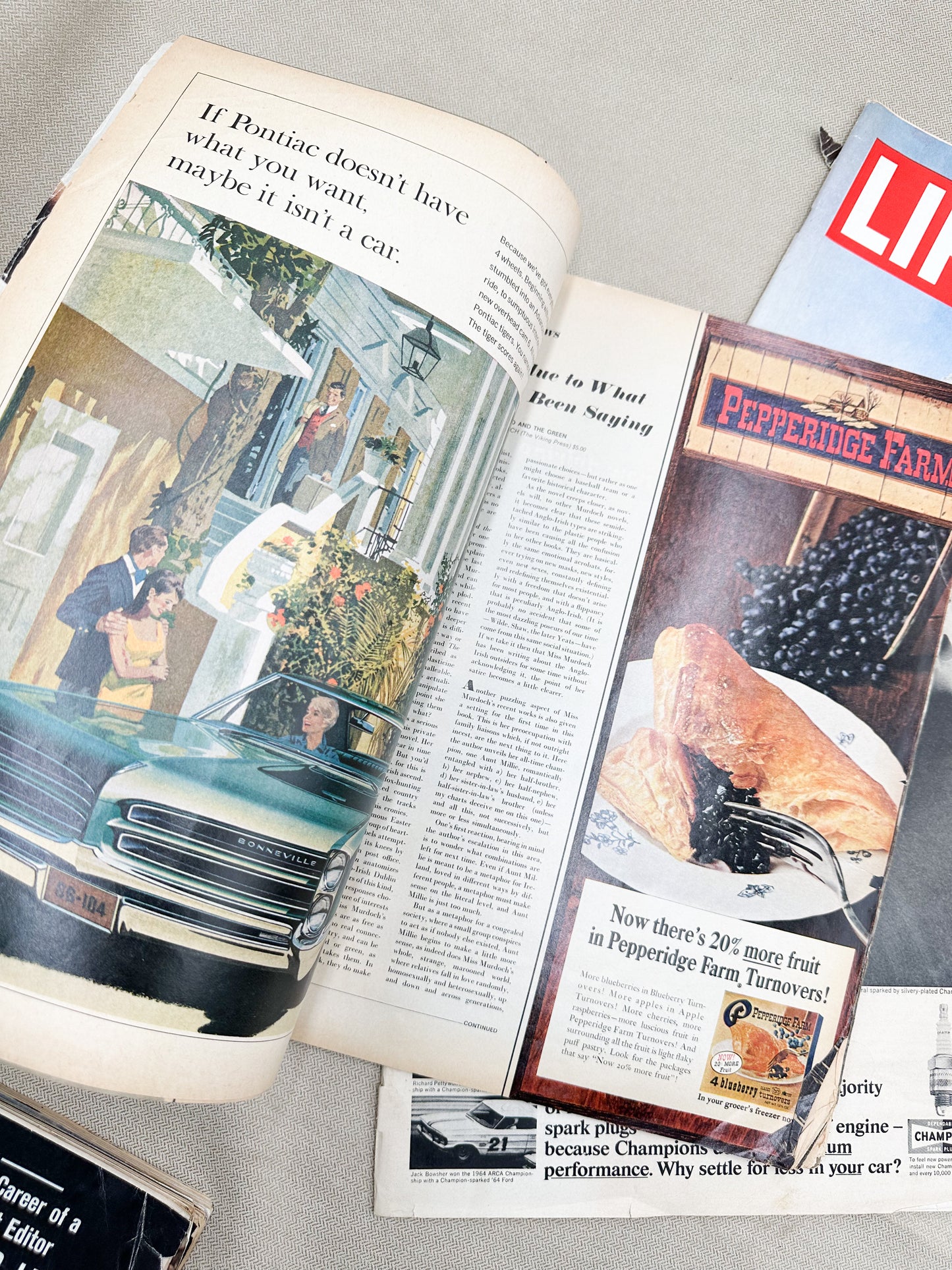 Three Vintage Life Magazines