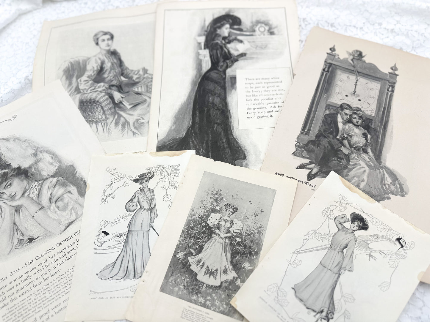 Vintage Print Set