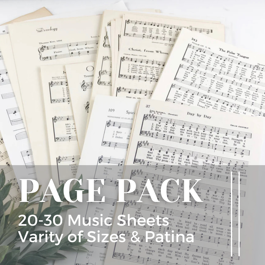 Music Sheets (Set of 20)