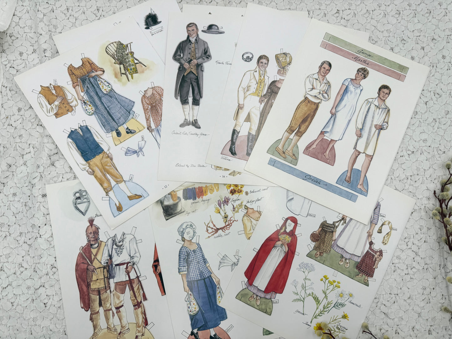 Paper Doll Pages