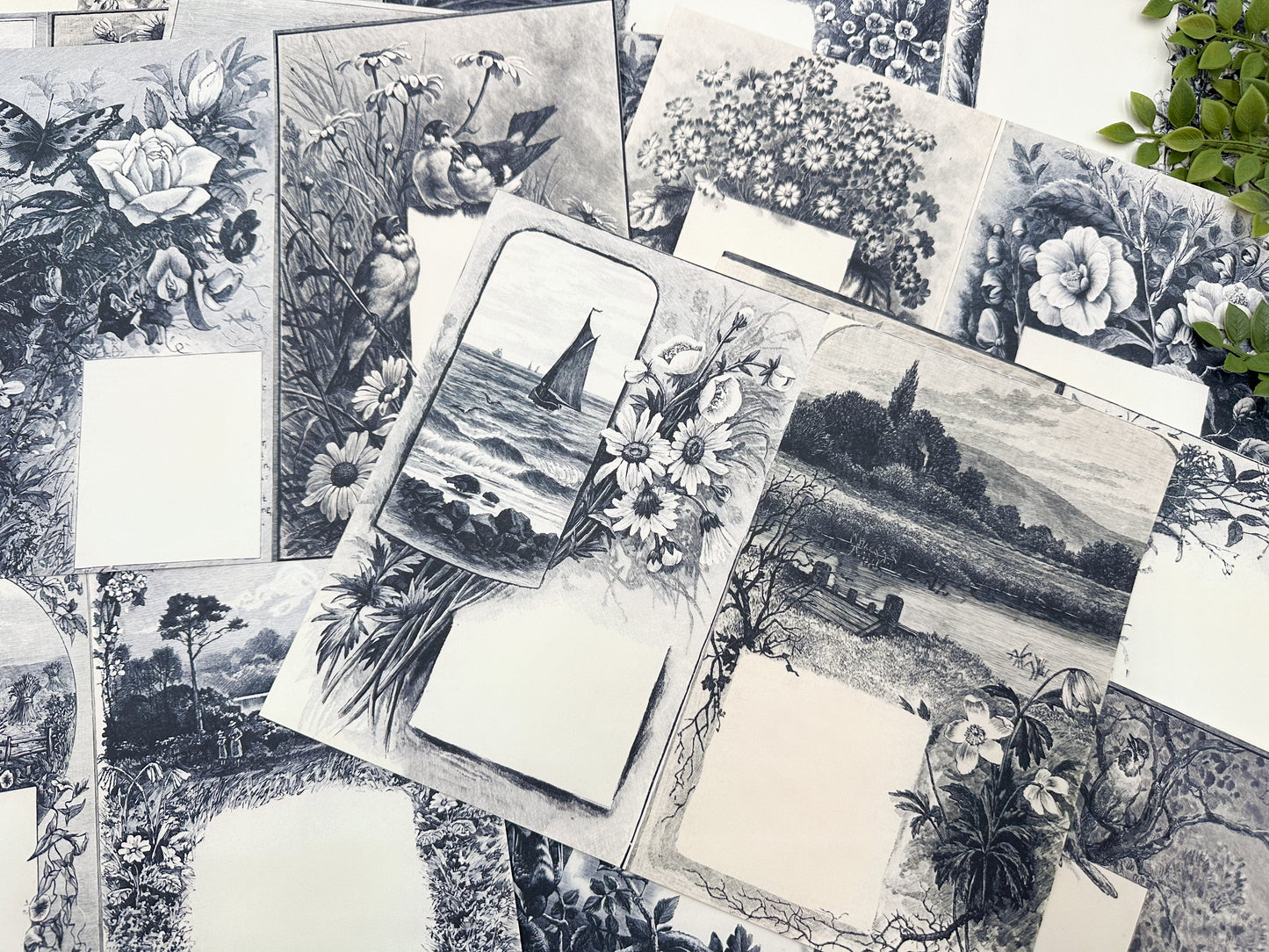 Floral Signature Pages- Paper Pack