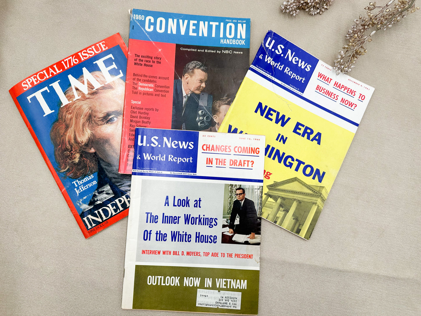 Set of Vintage Magazines