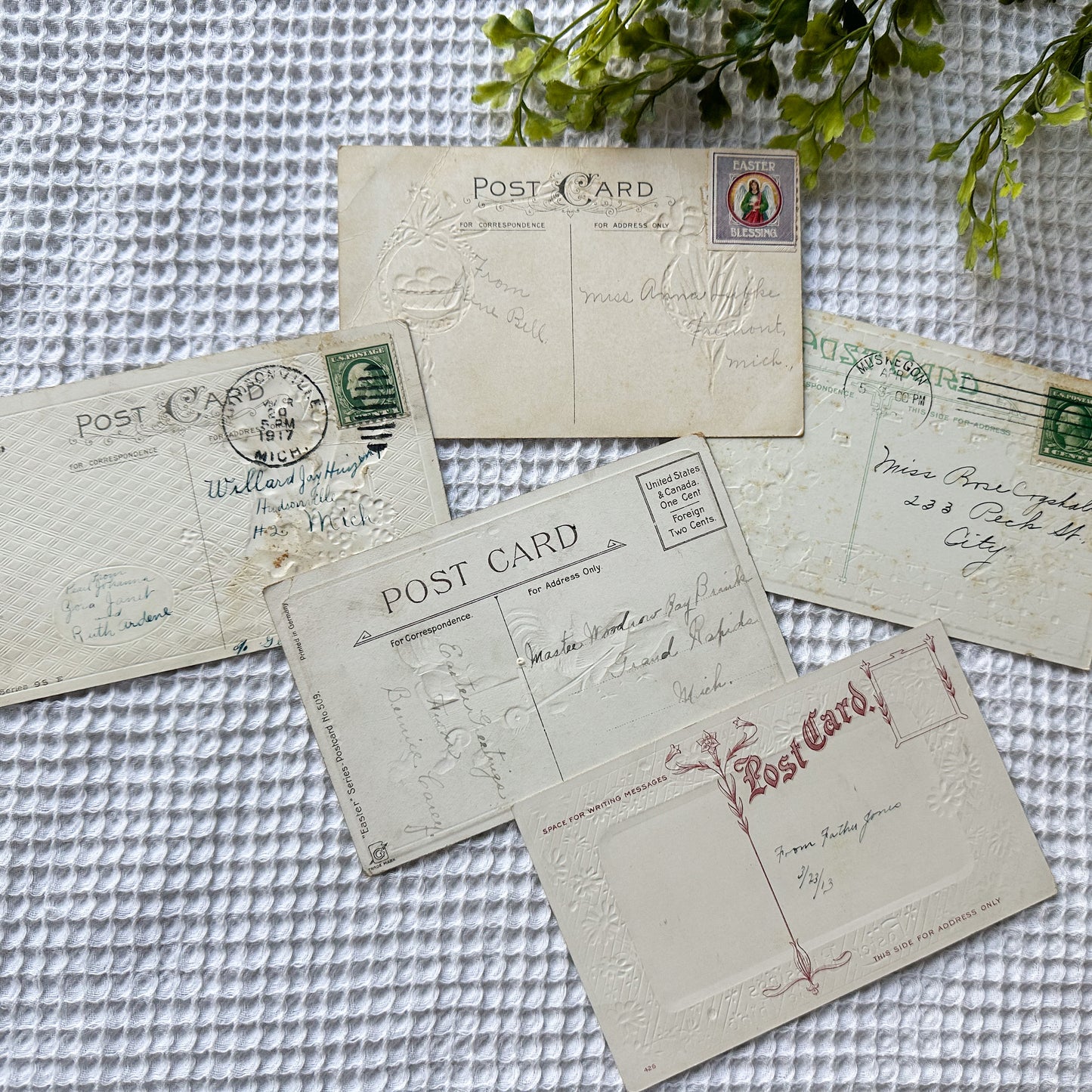 Vintage Postcard Set