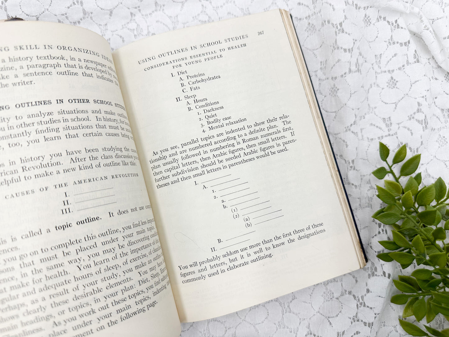 Vintage Textbooks (Set of 3)