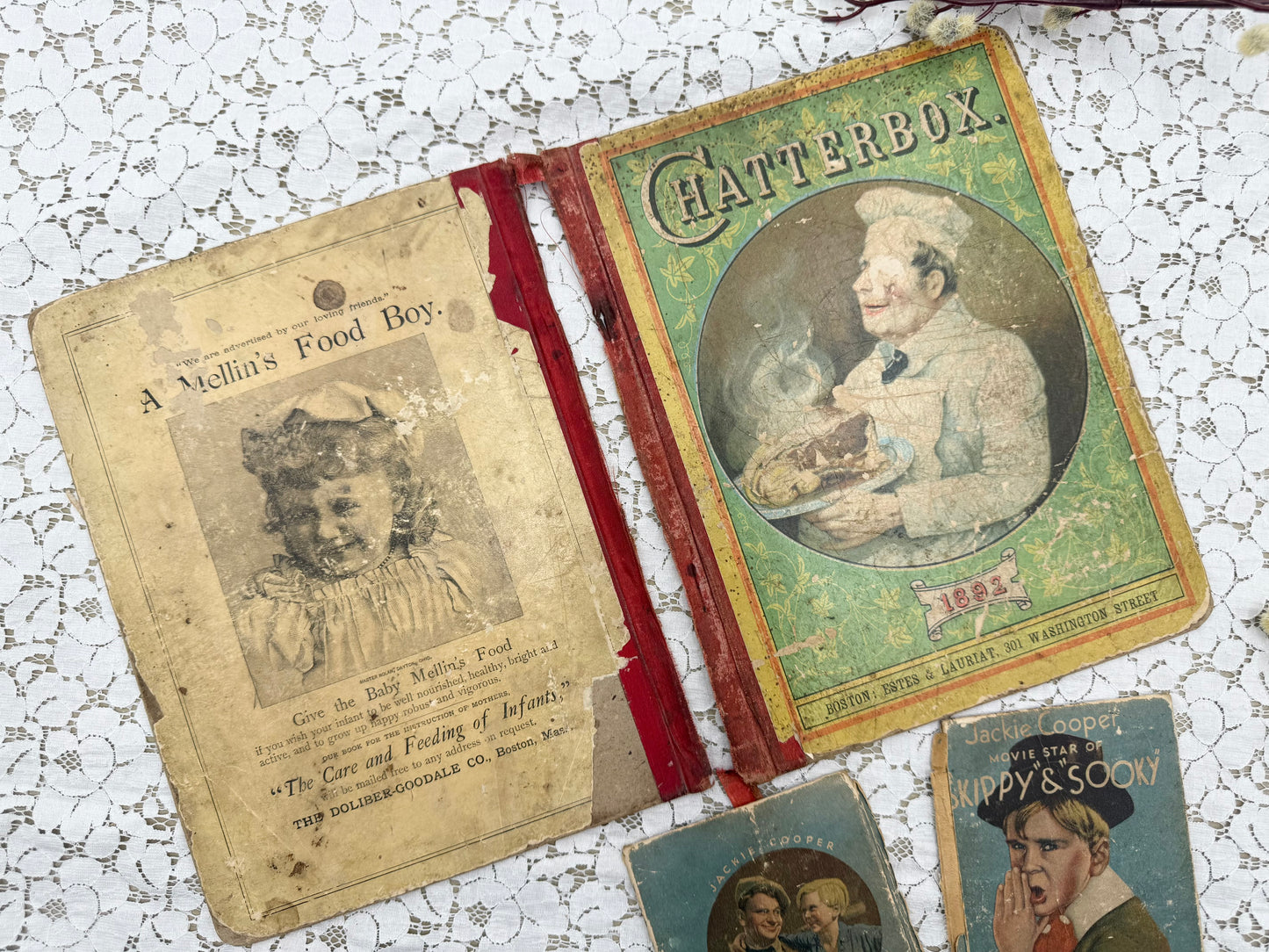 Vintage Book Cover Set