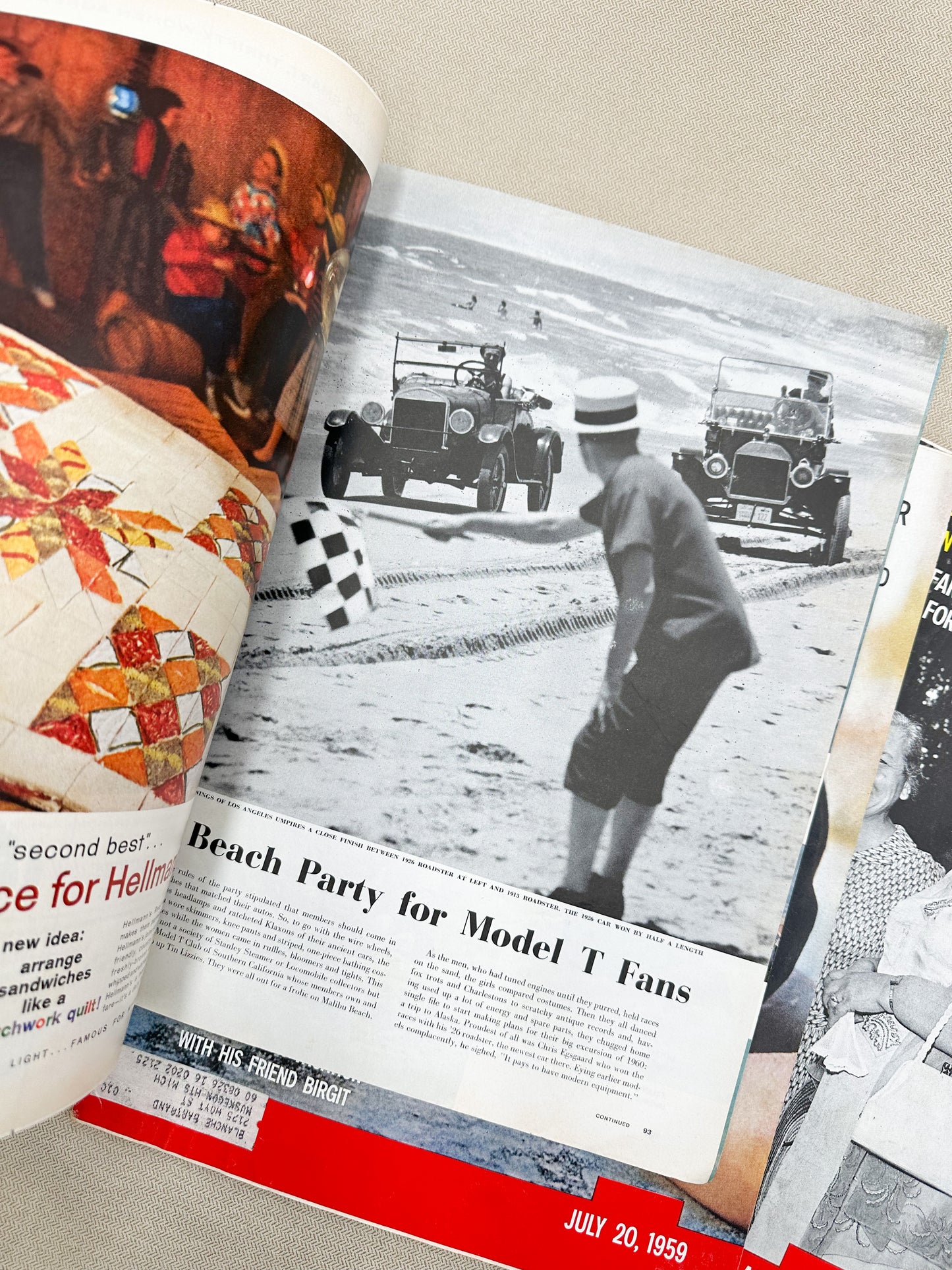 Set of Three Life Magazines