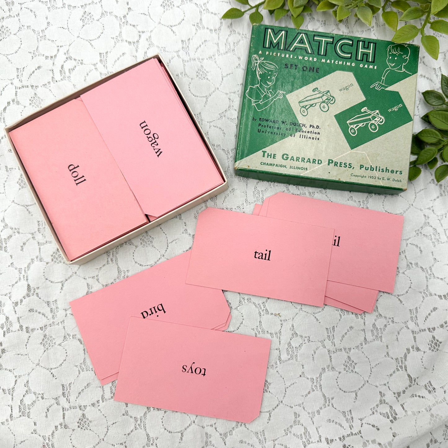 Pink Word Cards