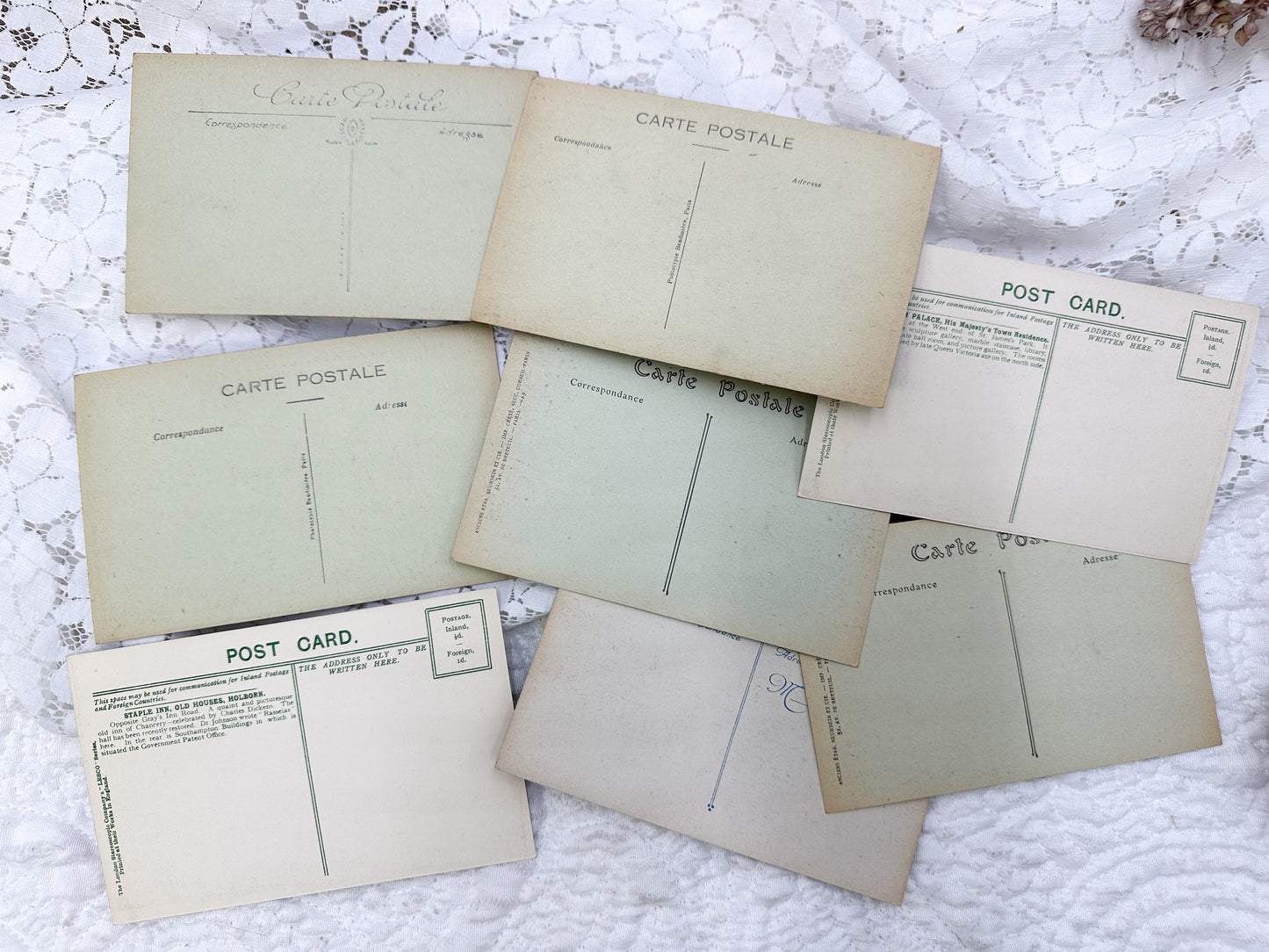Vintage Postcard Set