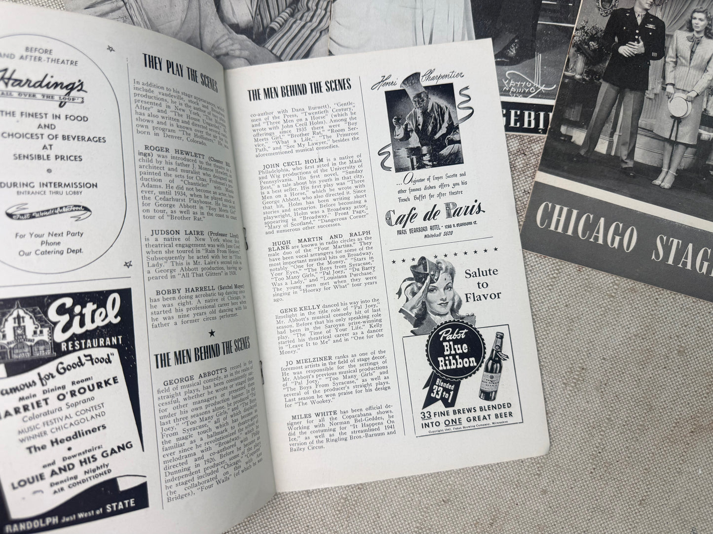 Vintage Playbill Set