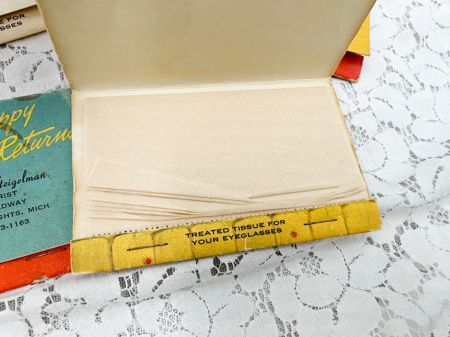 Vintage Eyeglass Cleaning Kits (Set of 4)