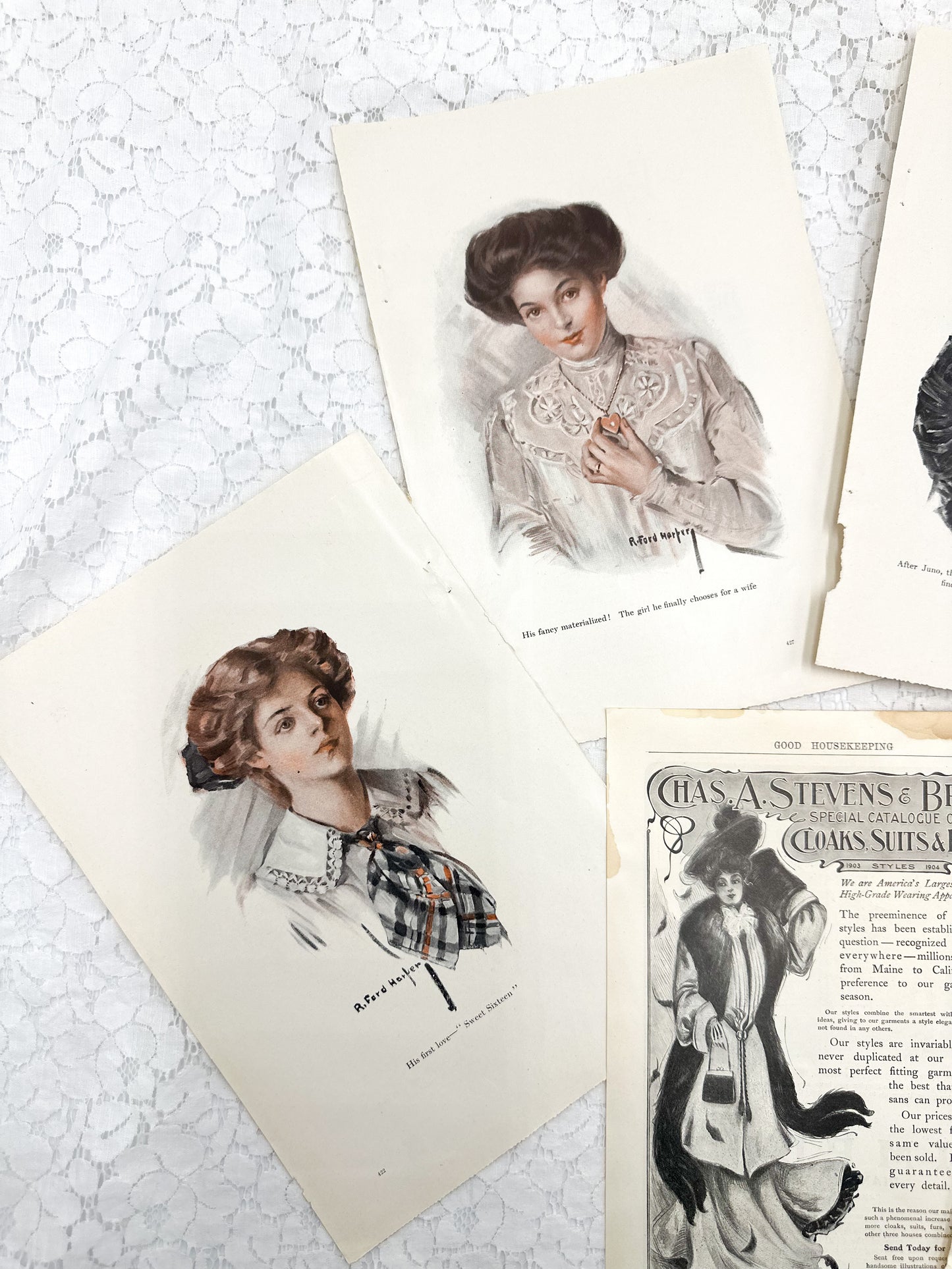 Vintage Print Set
