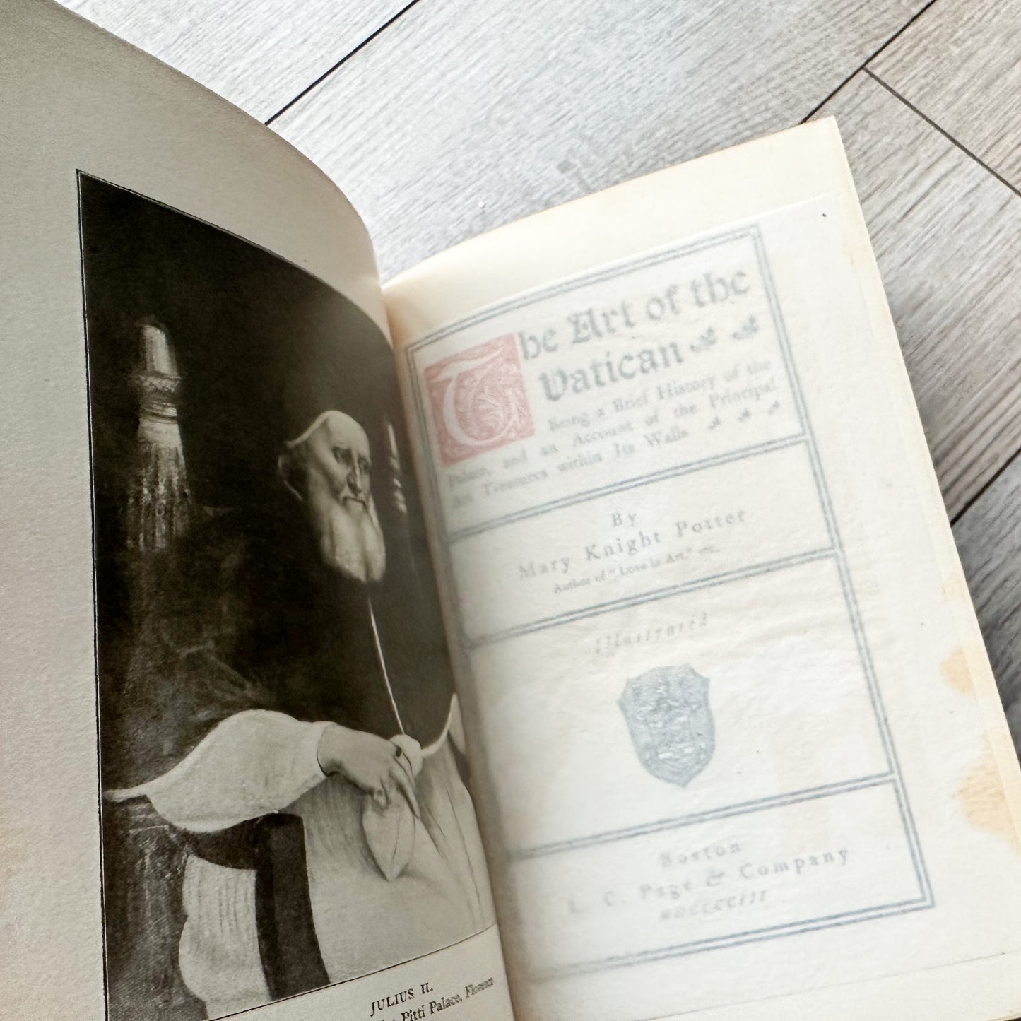 The Art of the Vatican with Illustrations