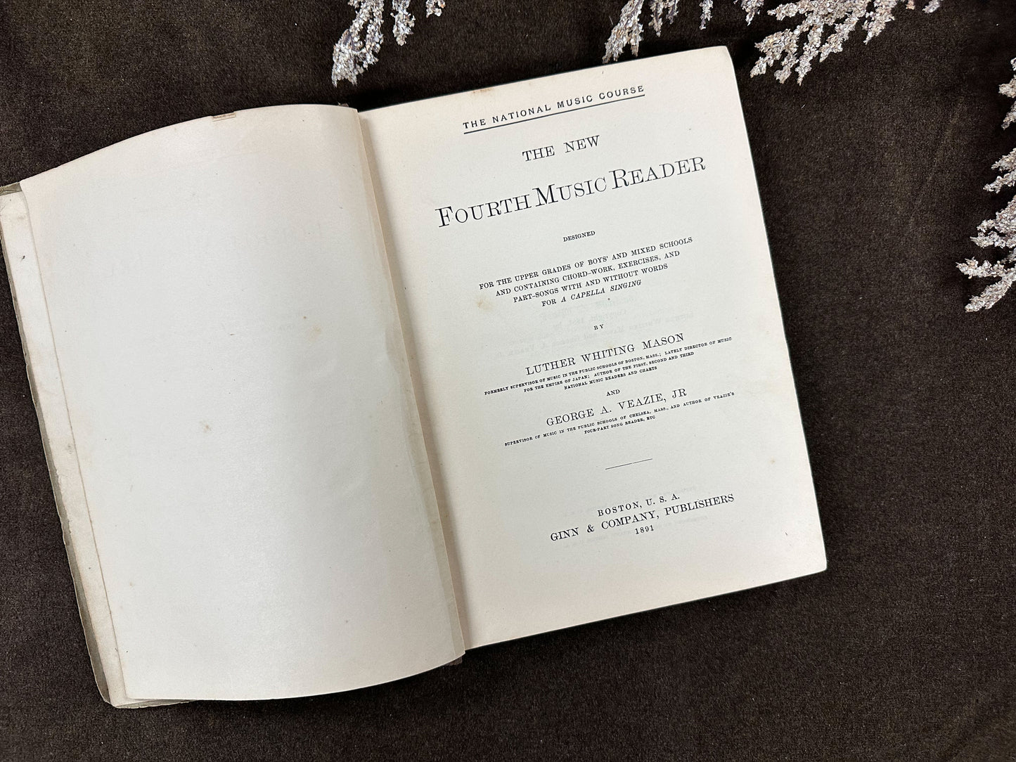 New Fourth Music Reader- 1891