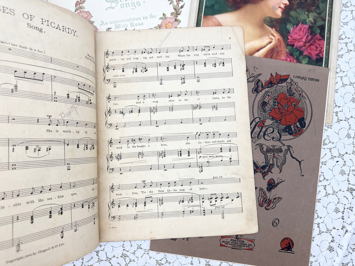 Vintage Music Set