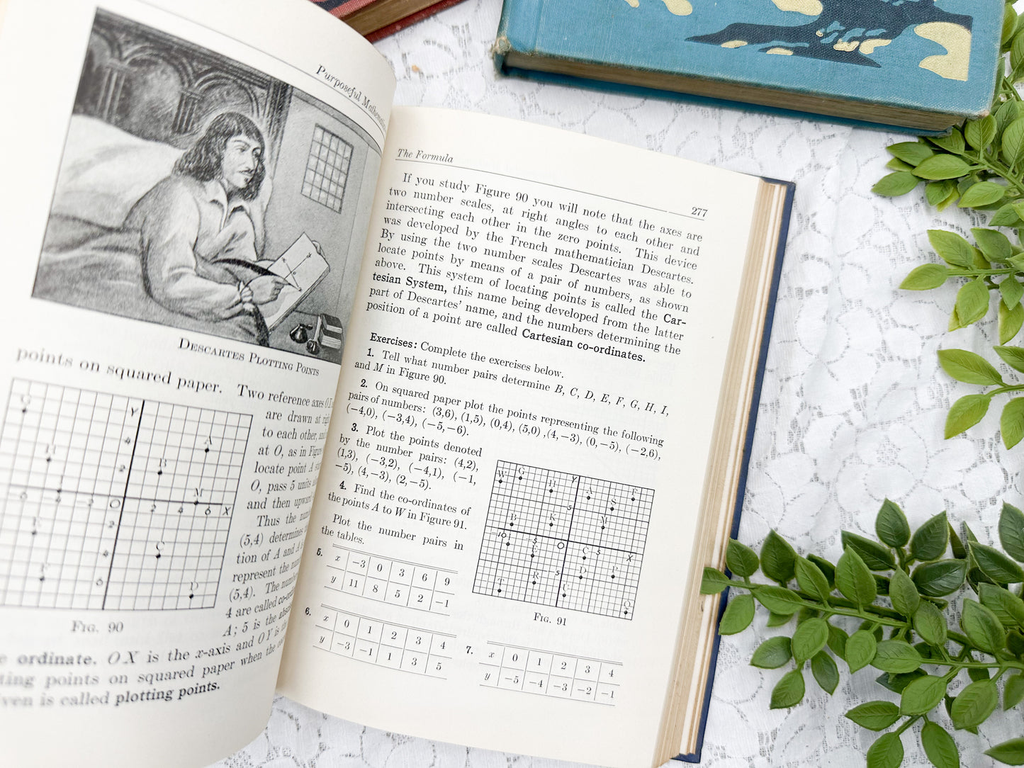 Vintage Textbooks (Set of 4)