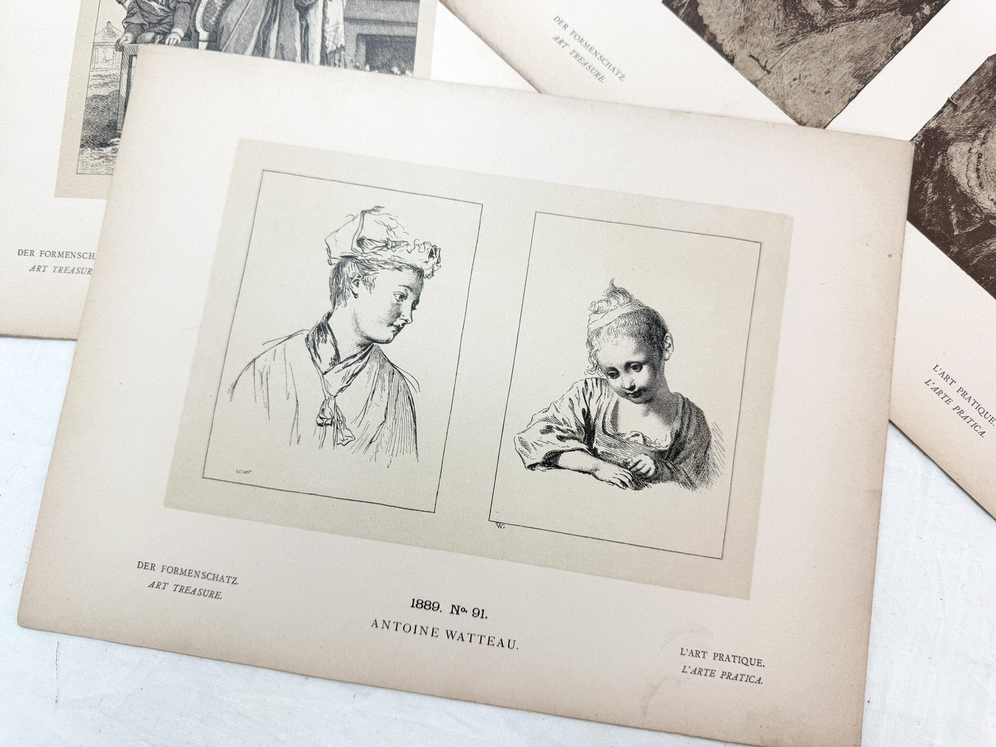 Vintage Print Set
