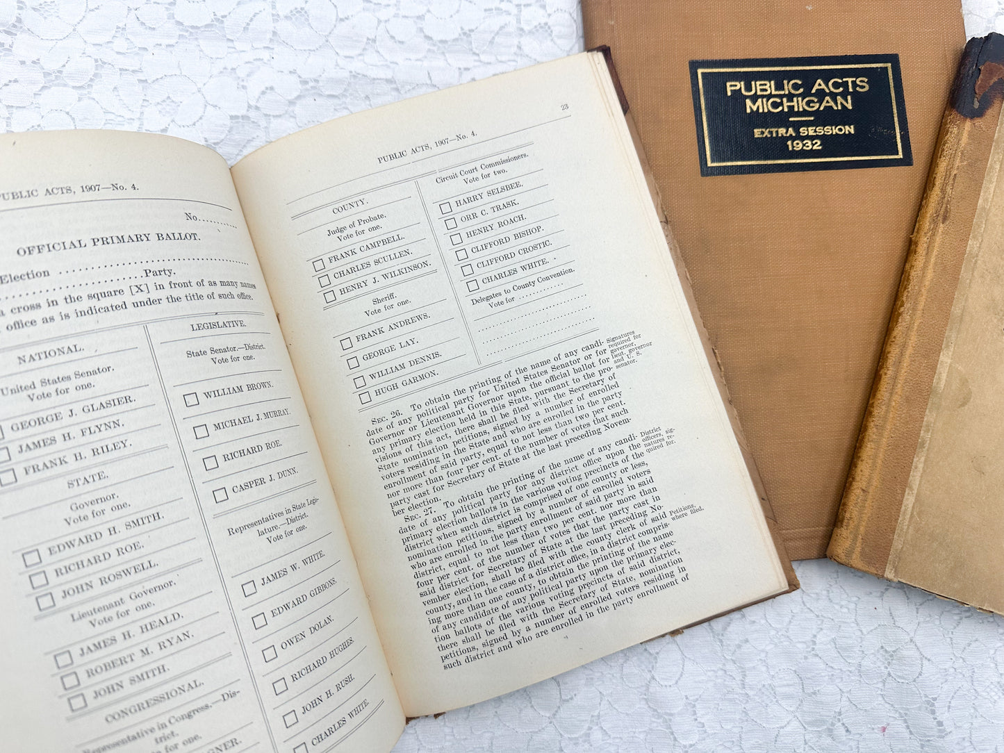 Michigan Hardcover Booklets