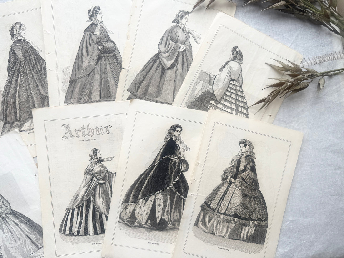 Vintage Fashion Pages