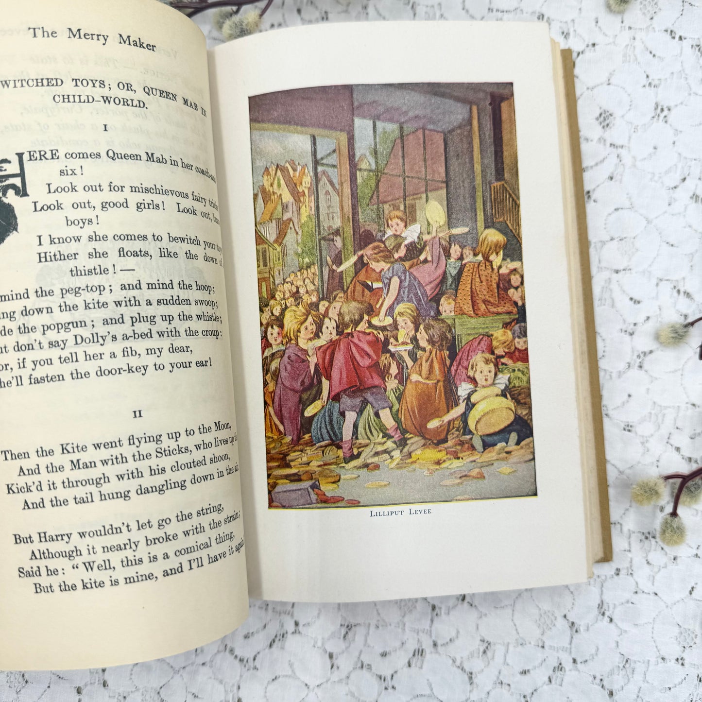 Vintage Illustrated Book